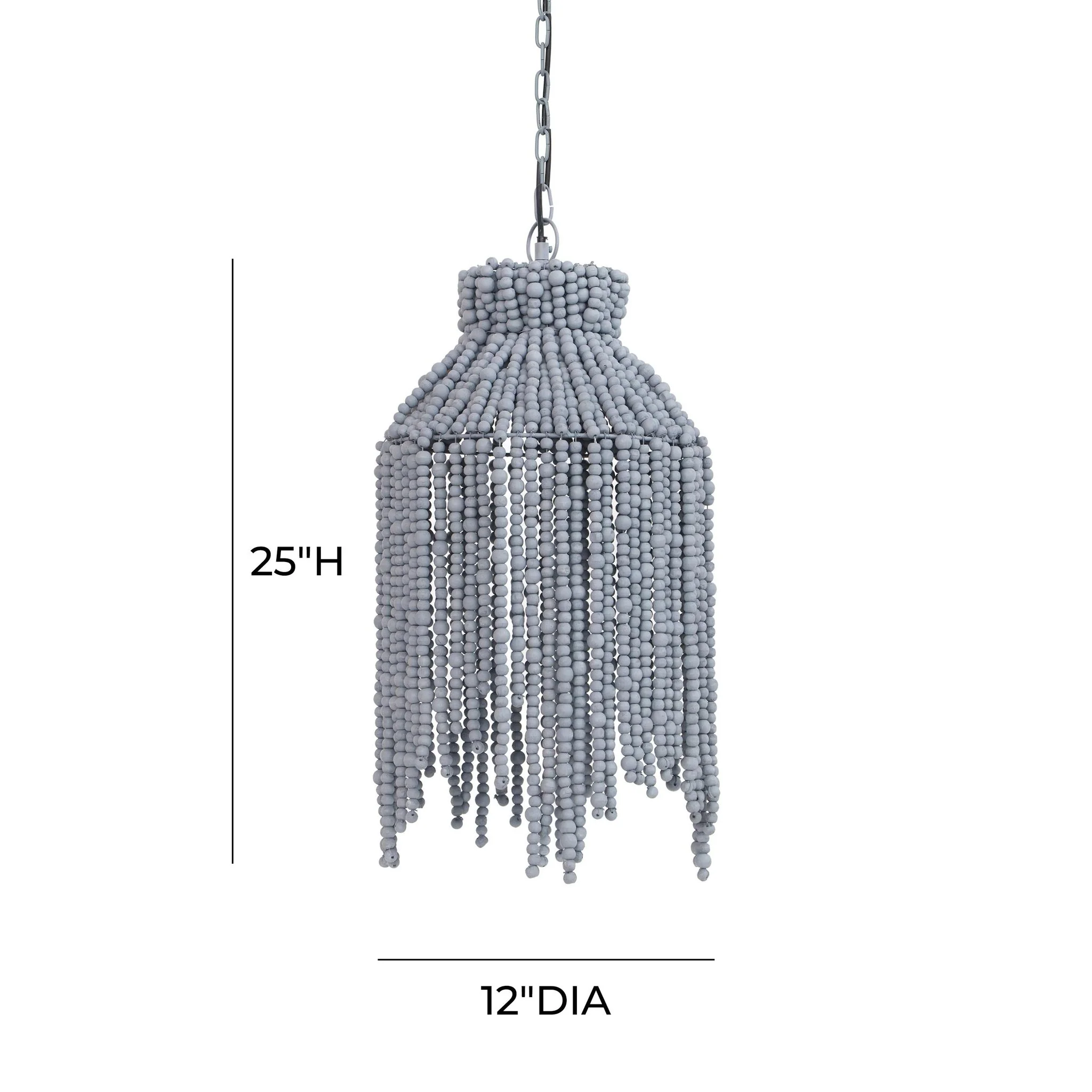 Esther Beaded Pendant Lamp - Image 6
