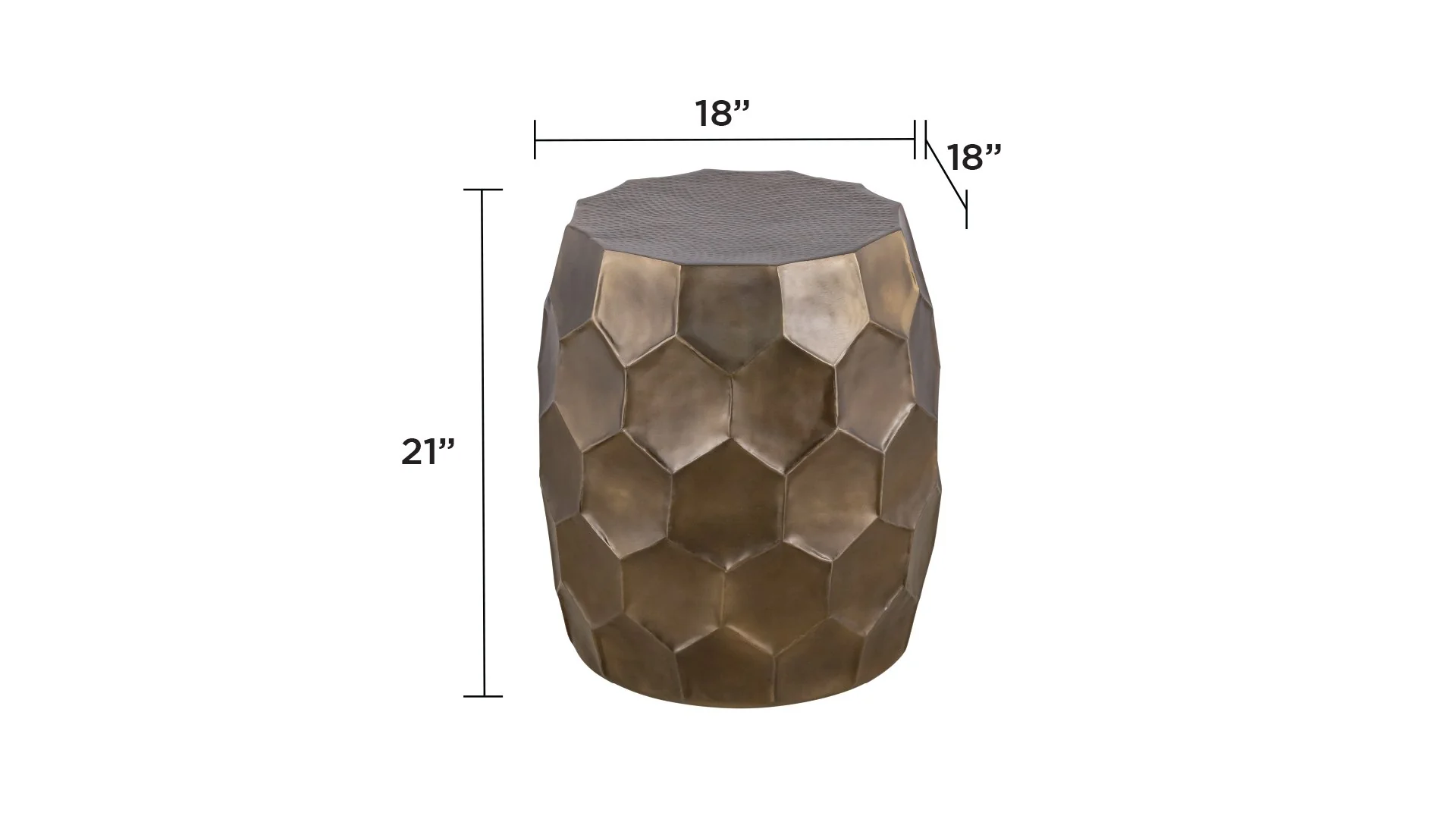 ET-101-25-18 END Table Gold - Image 2