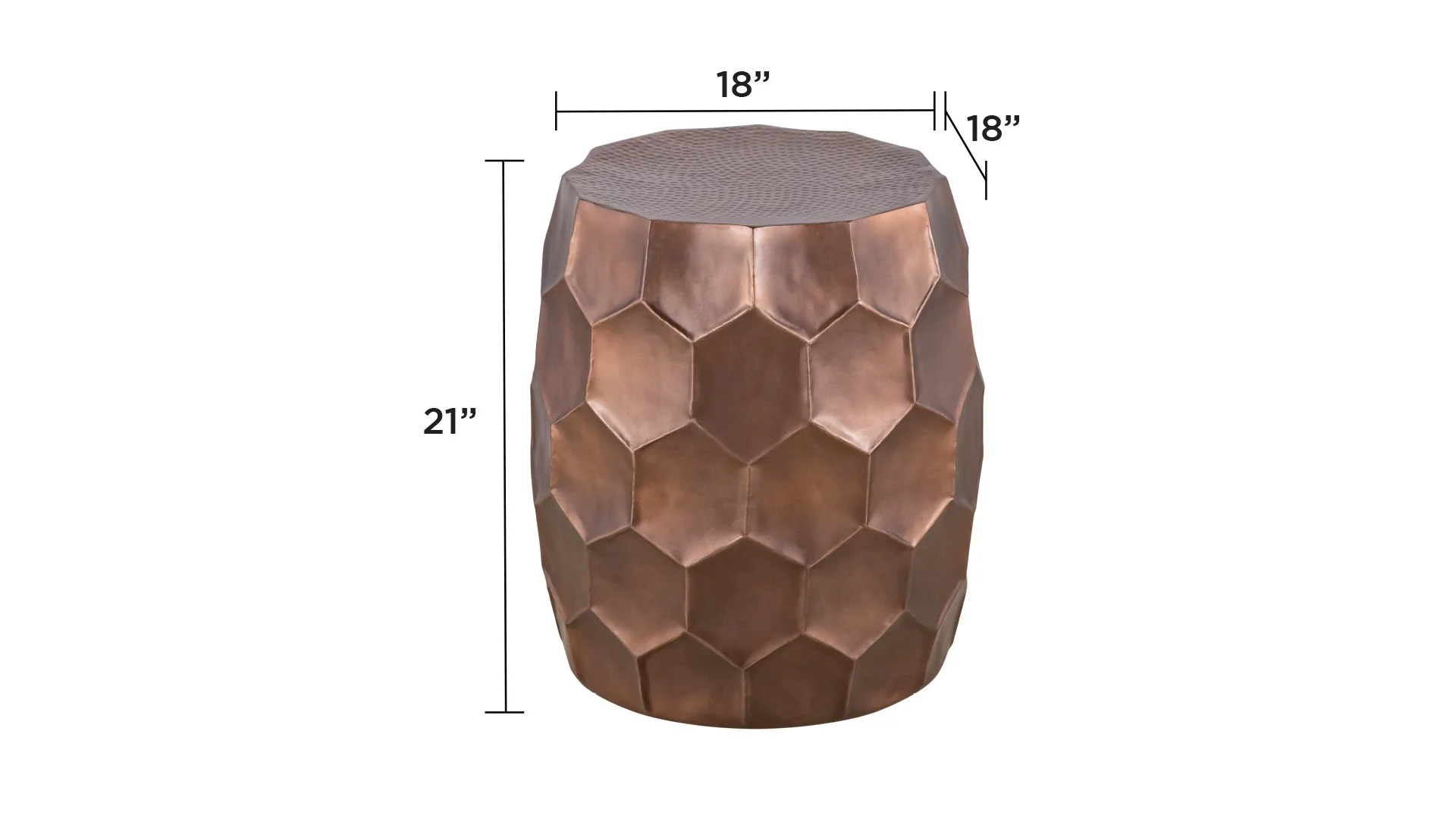 ET-101-45-18 END Table Copper - Image 6