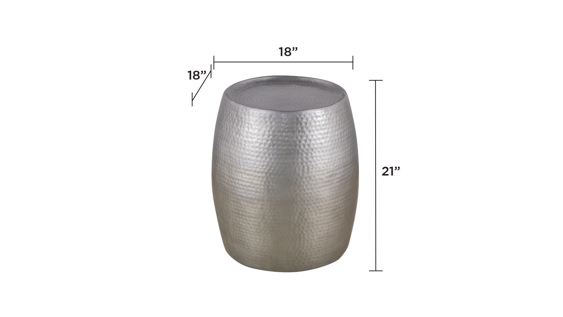 ET-501-30-18 END Table Silver - Image 8