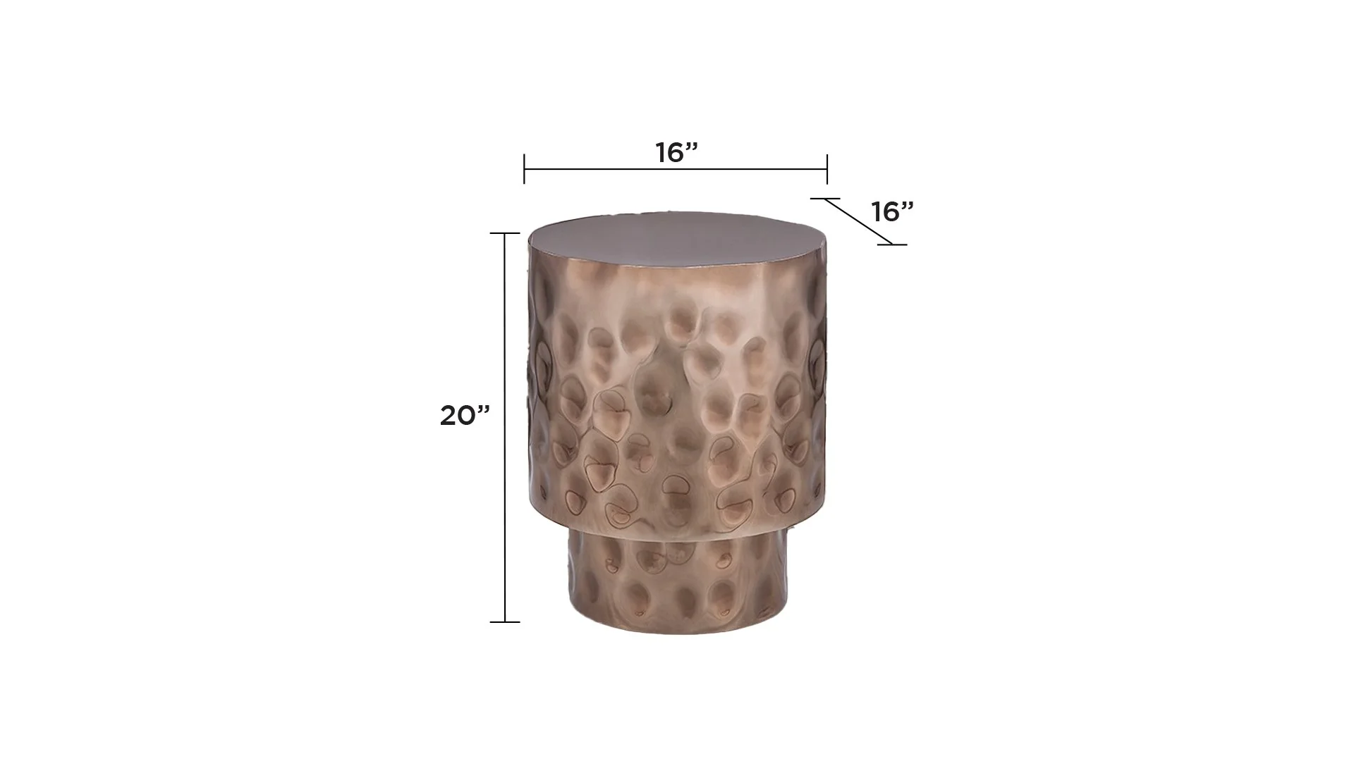 ET-90-45-16 END Table Copper - Image 8