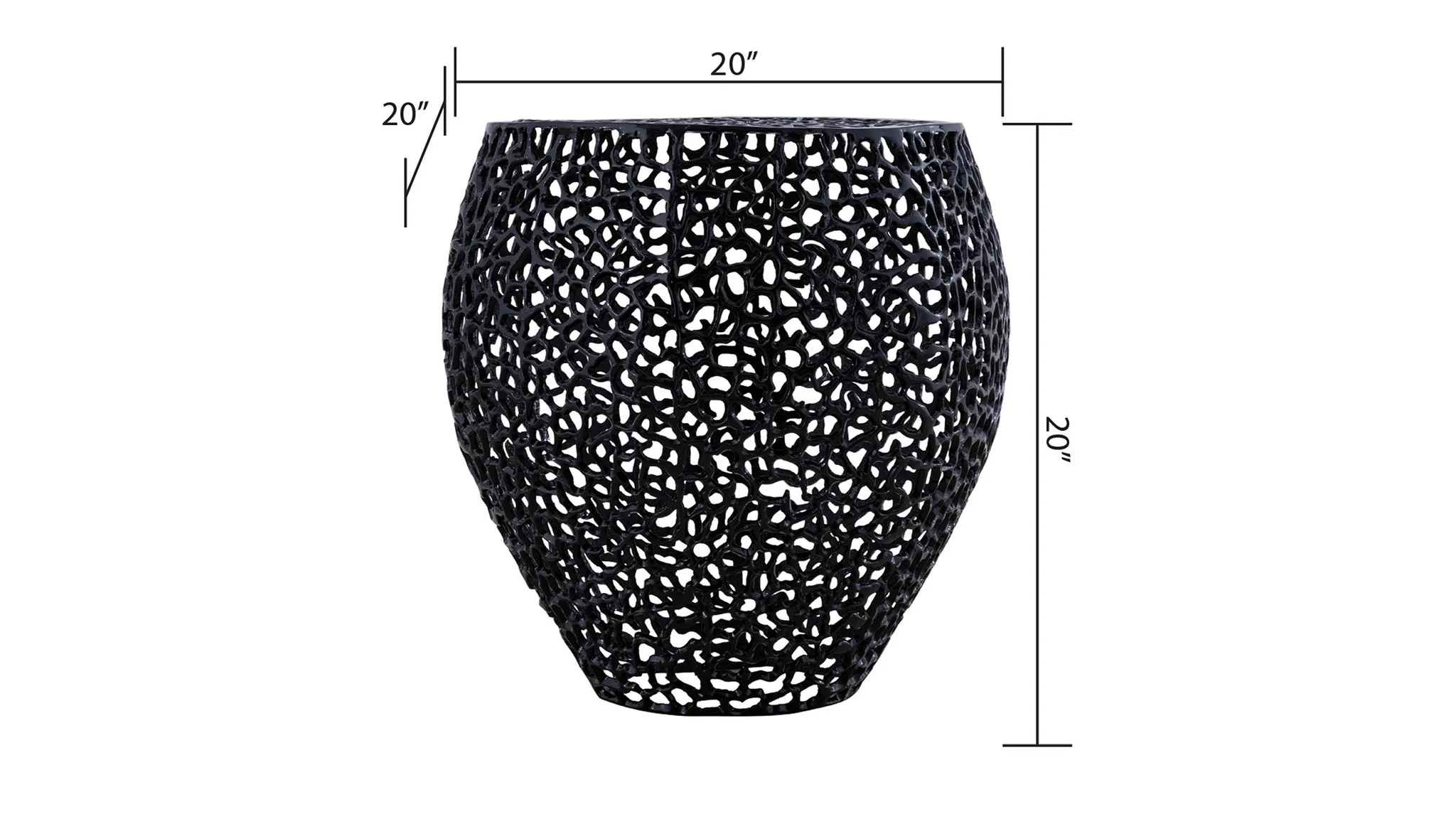 ET3403-18 Side Table Black - Image 6