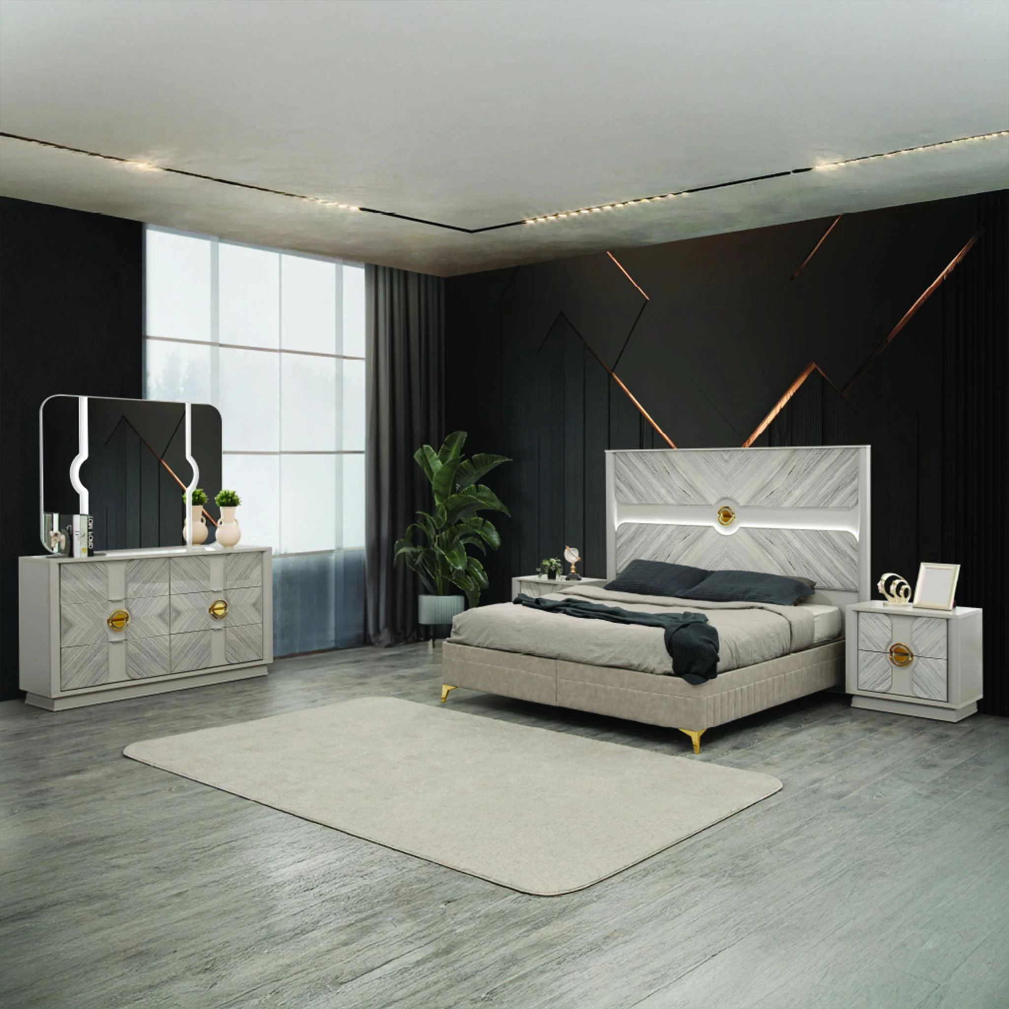 Eternity Queen 5PC Bedroom Set - Image 15