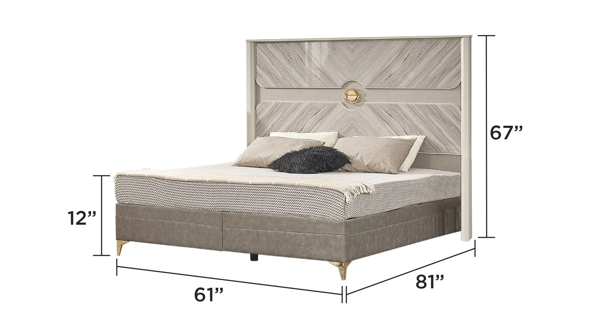 Eternity Queen 5PC Bedroom Set - Image 4