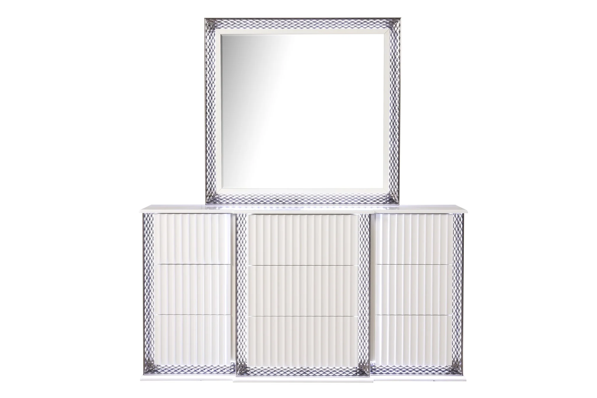 Fabio Queen 5PC Bedroom Set White - Image 13