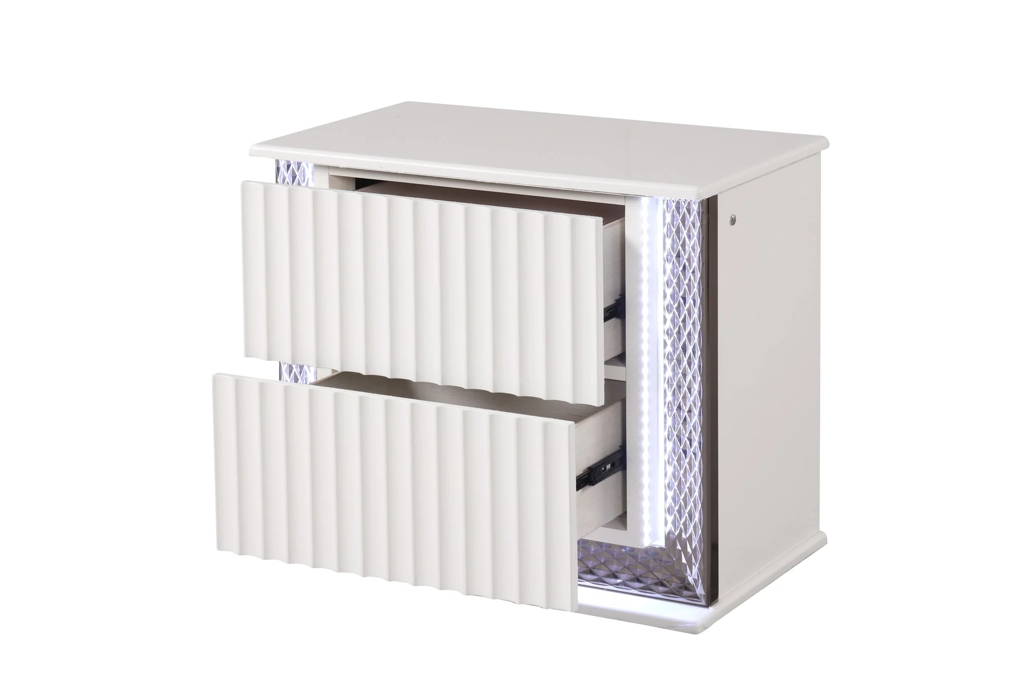 Fabio Queen 5PC Bedroom Set White - Image 19
