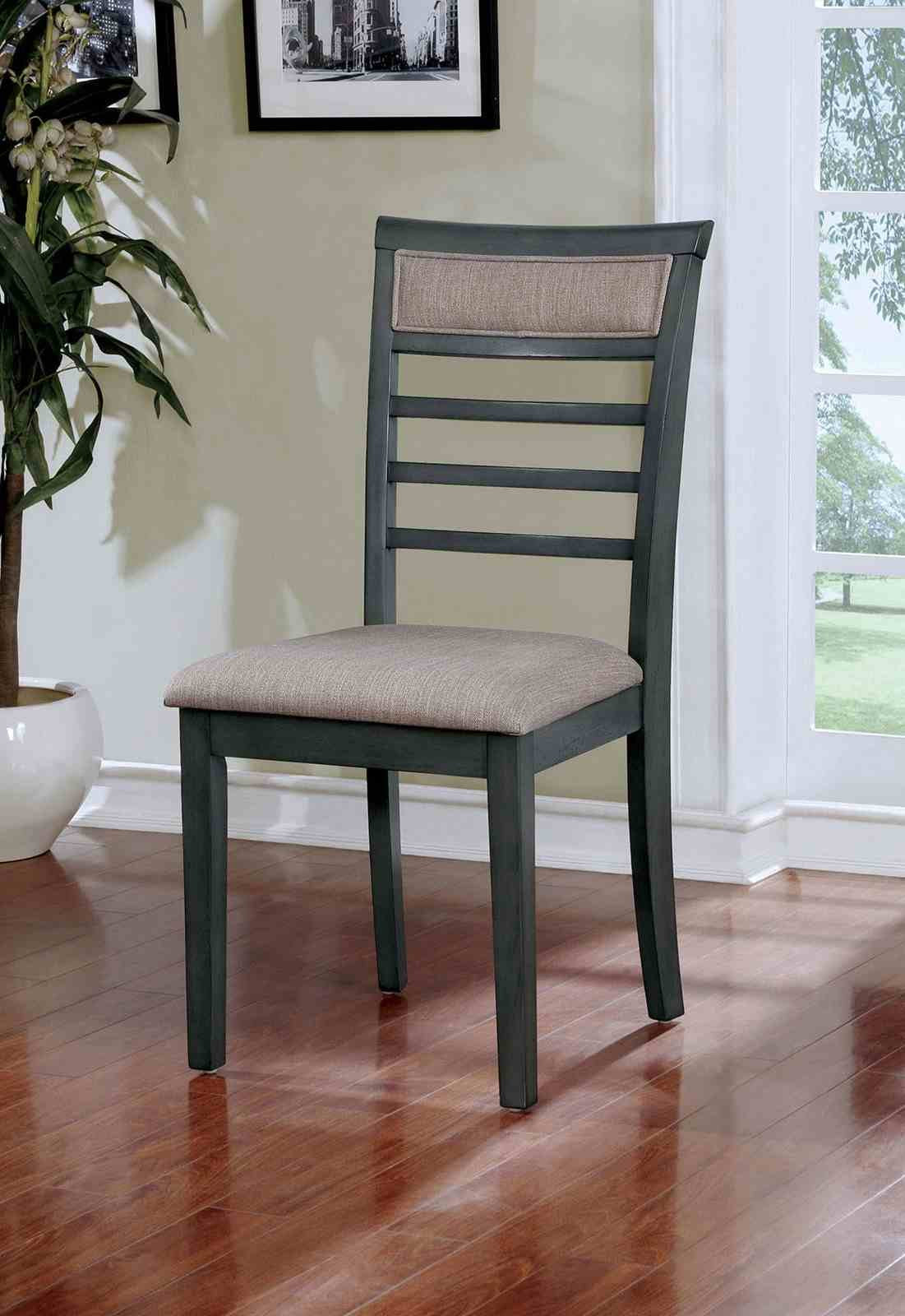 Fafnir 5 Pc. Dining Table Set, Weathered Gray - Image 2