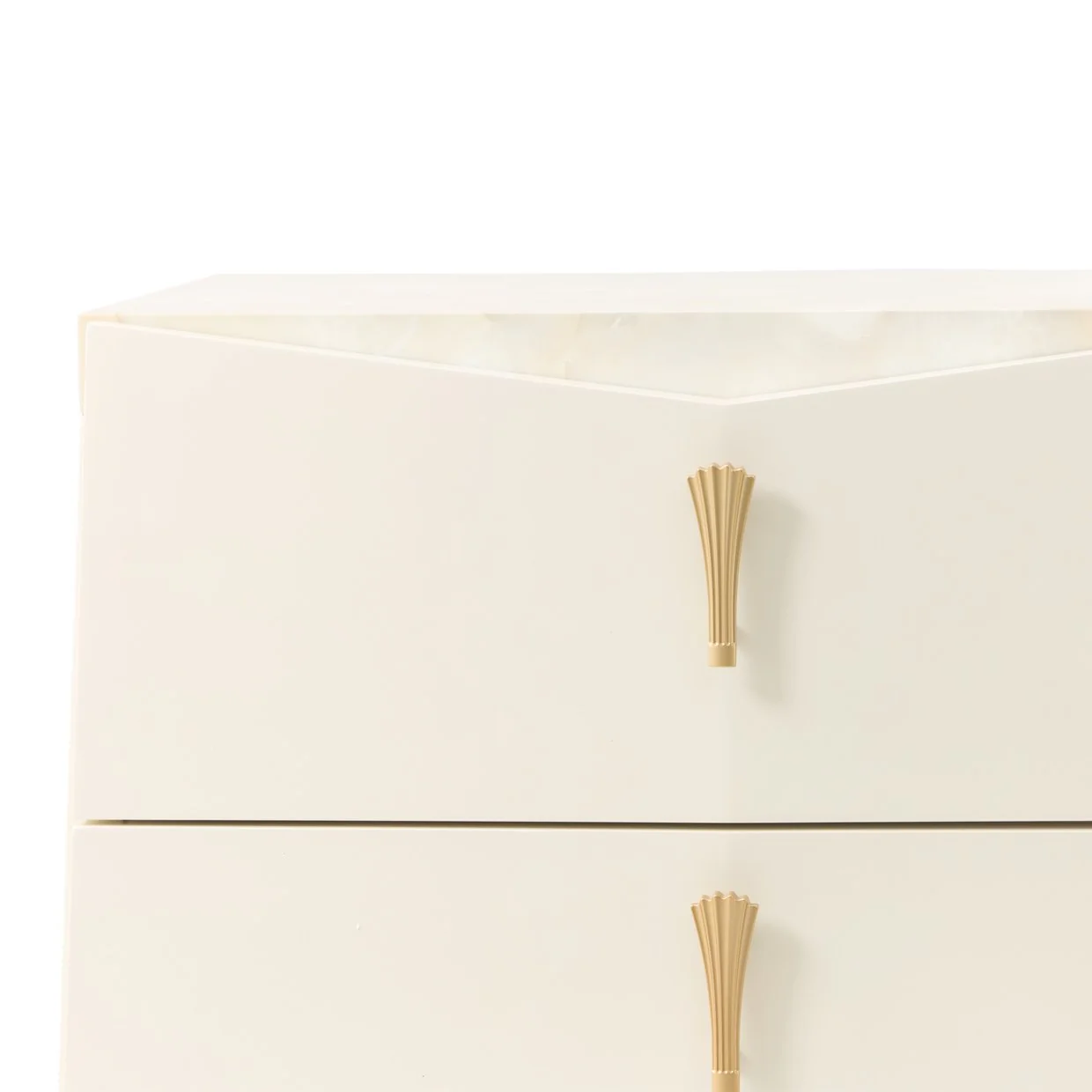 Fantosini 10-Drawer Mule Chest - Creamy Pearl - Image 10