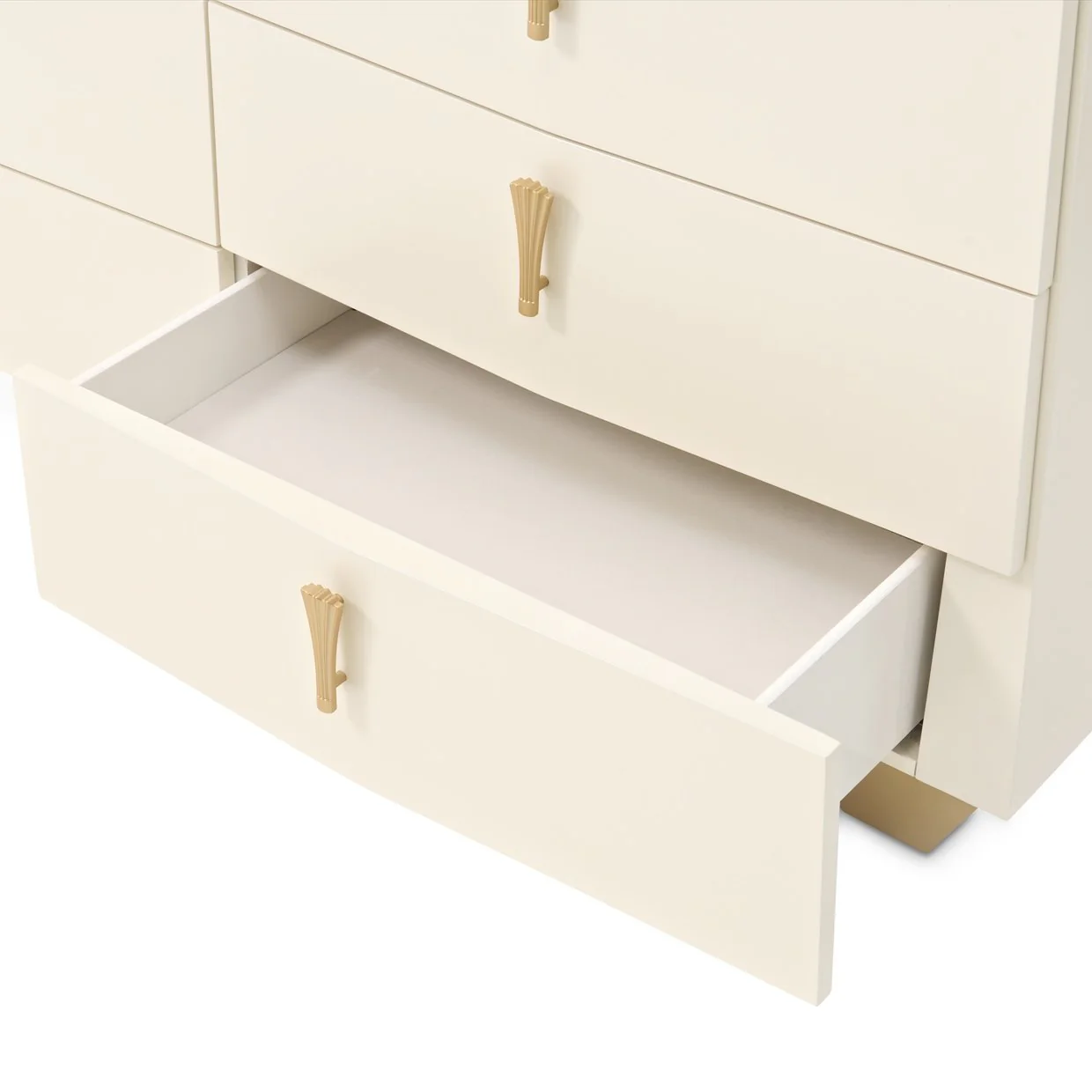 Fantosini 10-Drawer Mule Chest - Creamy Pearl - Image 7