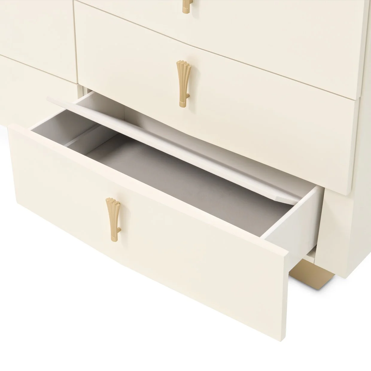 Fantosini 10-Drawer Mule Chest - Creamy Pearl - Image 8