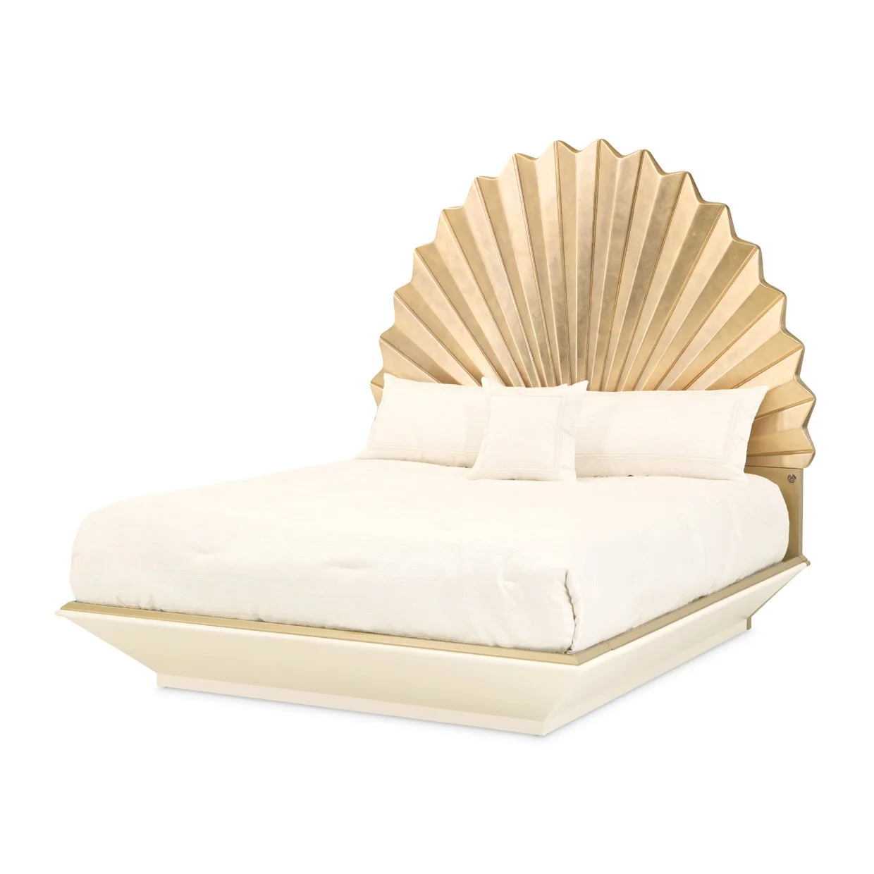 Fantosini King Fan Bed - Gold Leaf - Image 10