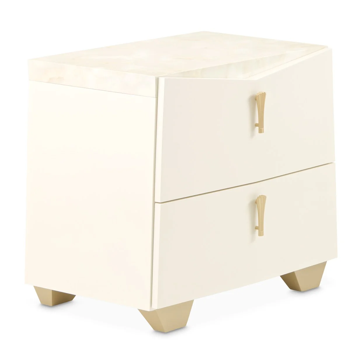 Fantosini Nightstand - Creamy Pearl - Image 2