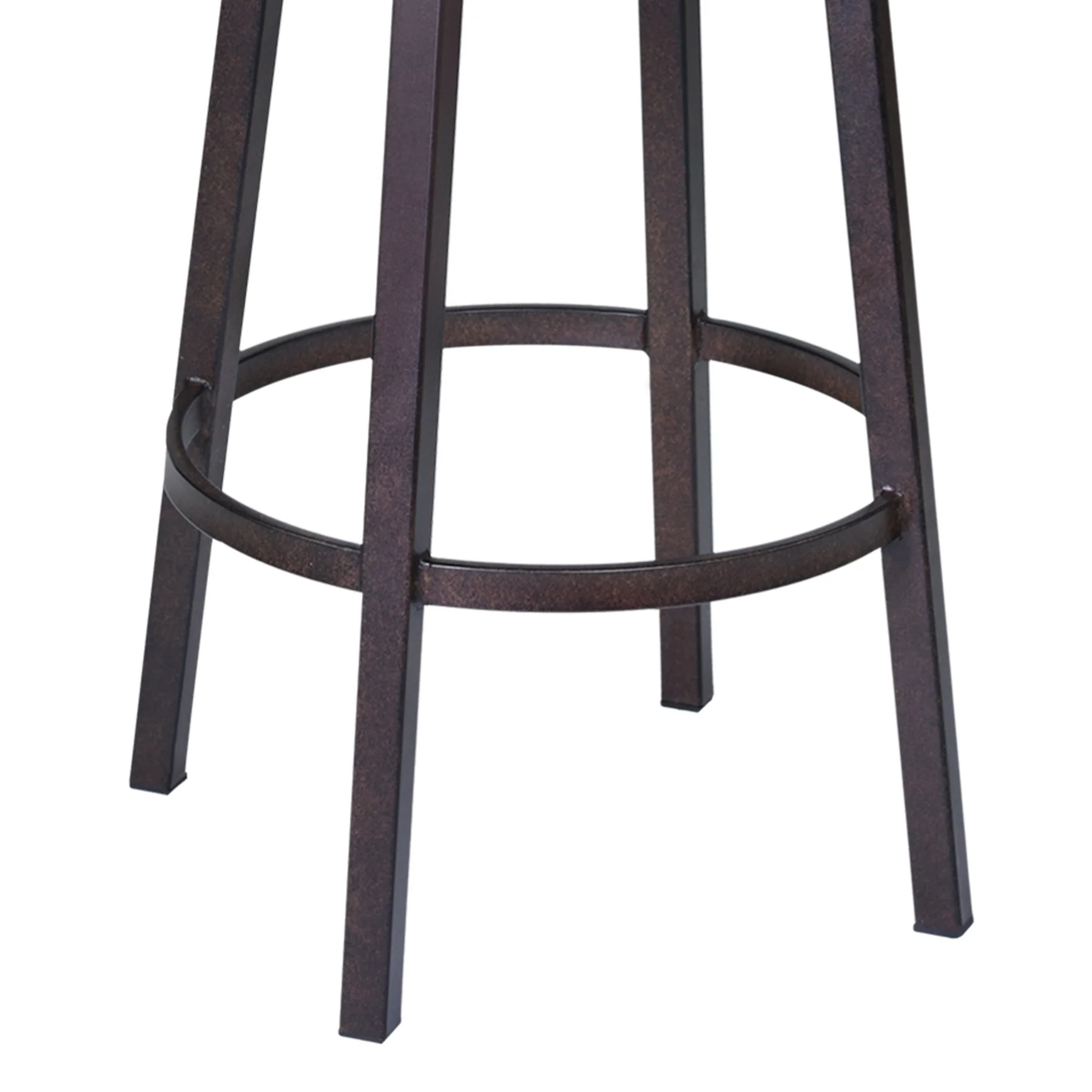 Fargo 30" Barstool in Auburn Bay finish with Brown Pu upholstery - Image 4