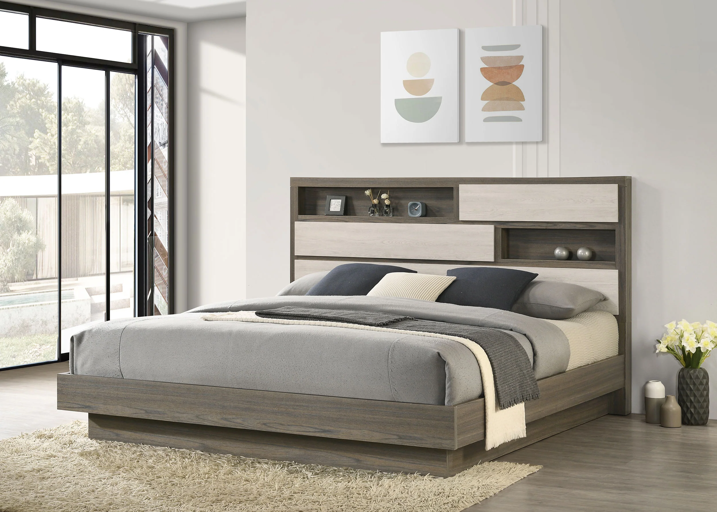 Fenwick Bookcase Platform Bed - Image 15