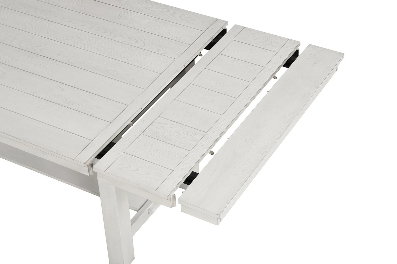 Ferrone Dining Table, Rustic White Oak - Image 7