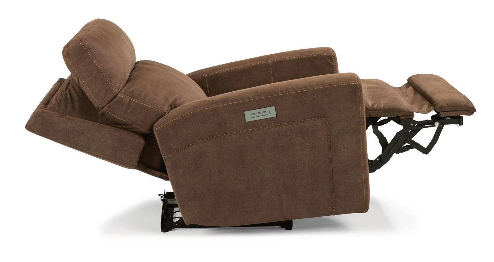 Flexsteel Ezra Power Recliner with Power Headrest and Lumbar - Image 4