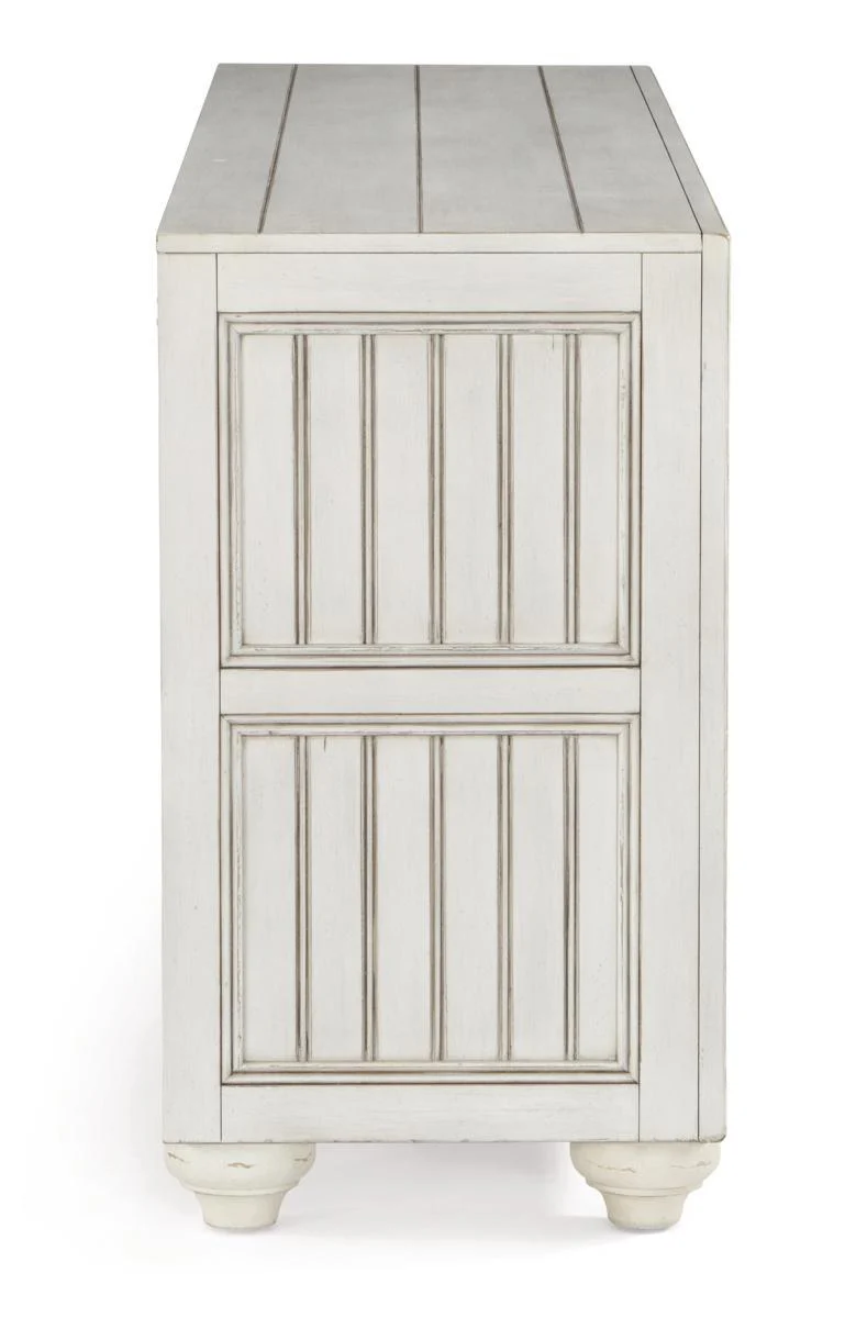 Flexsteel Harmony Entertainment Base in White - Image 3