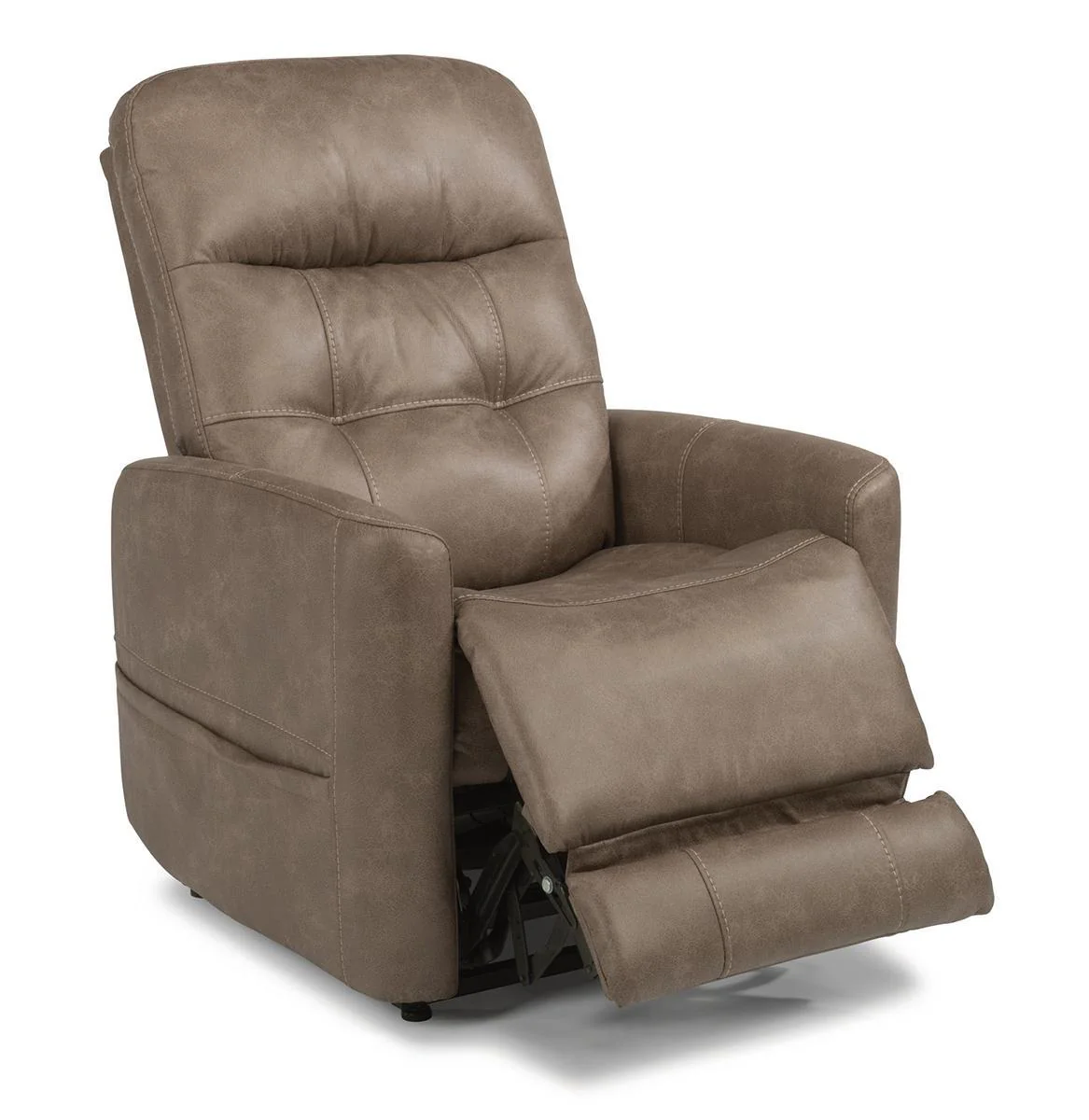Flexsteel Kenner Power Lift Recliner with Power Headrest and Lumbar - Image 3