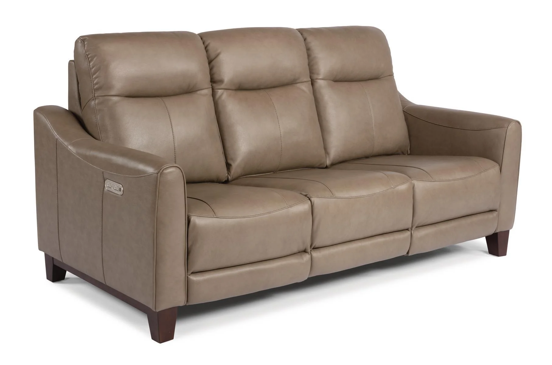 Flexsteel Latitudes Forte Leather Power Reclining Sofa w/Power Headrests - Image 2