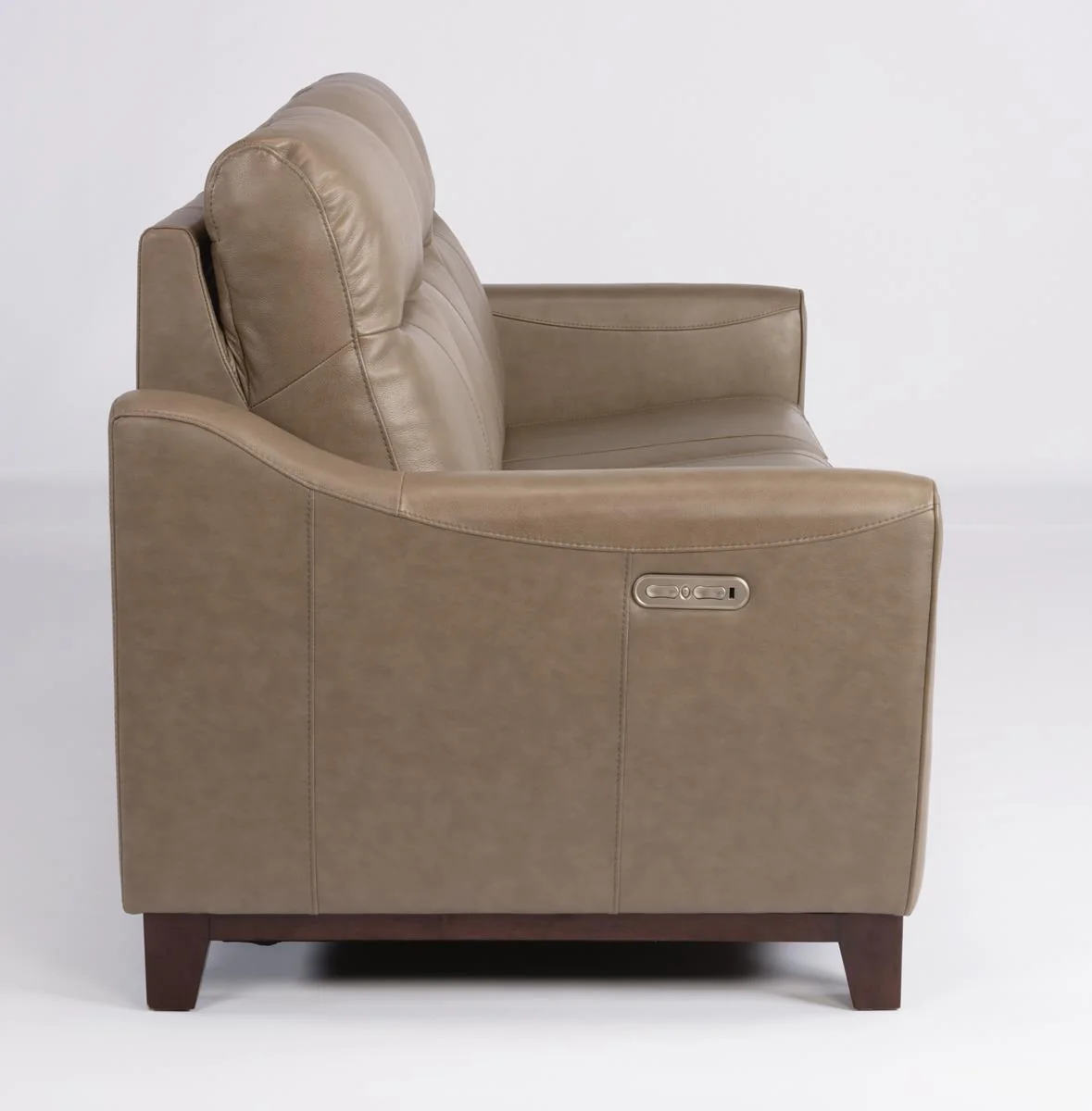 Flexsteel Latitudes Forte Leather Power Reclining Sofa w/Power Headrests - Image 5