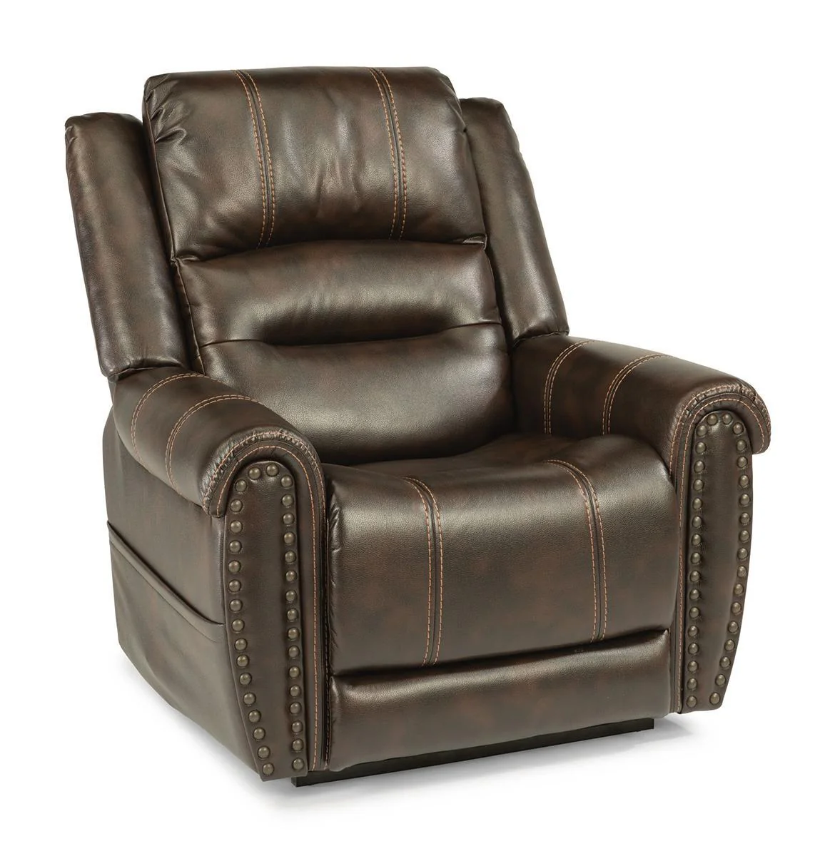 Flexsteel Oscar Power Lift Recliner with Power Headrest and Lumbar - Image 2