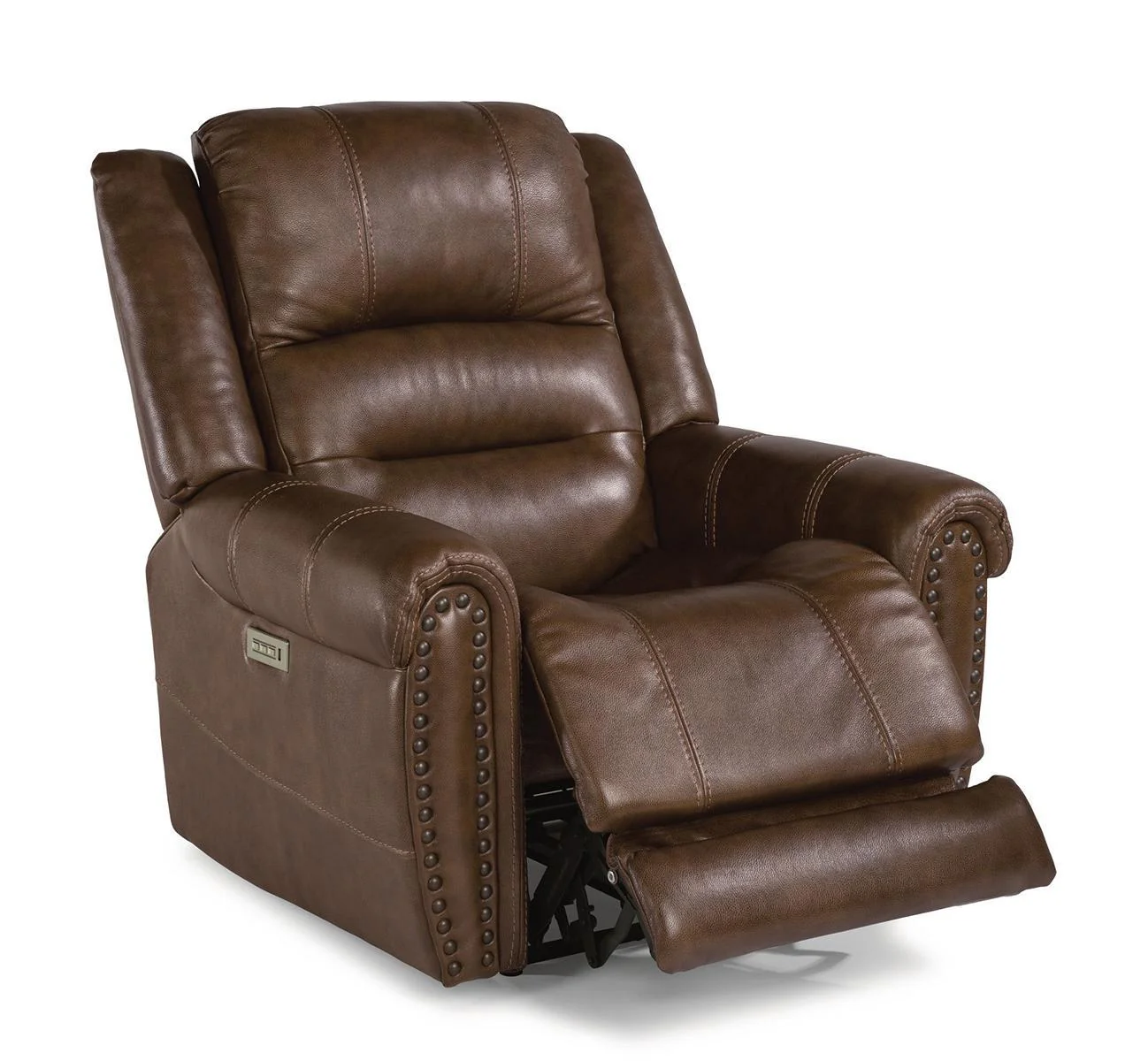 Flexsteel Oscar Power Lift Recliner with Power Headrest and Lumbar - Image 2