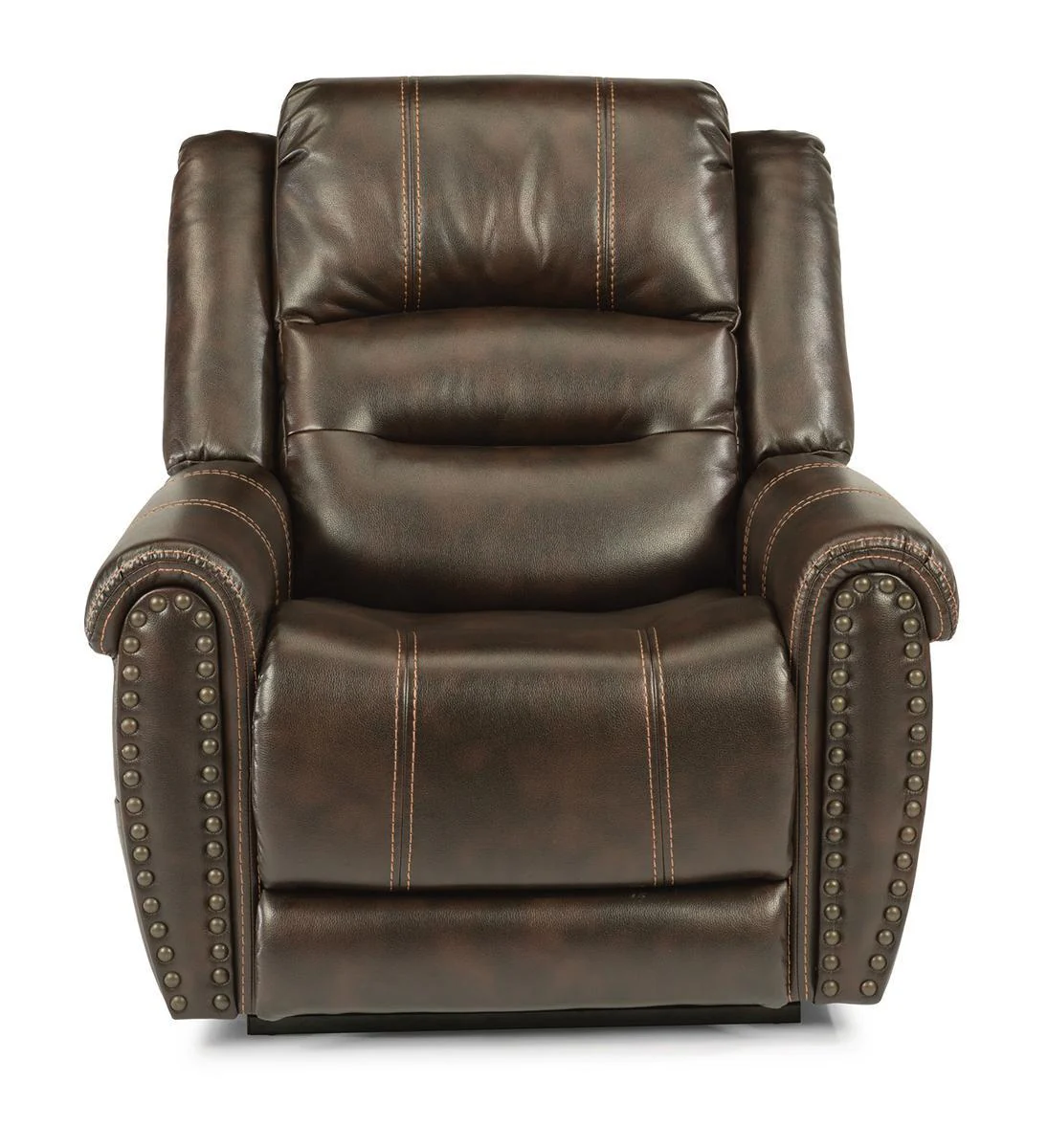 Flexsteel Oscar Power Recliner with Power Headrest and Lumbar - Image 4