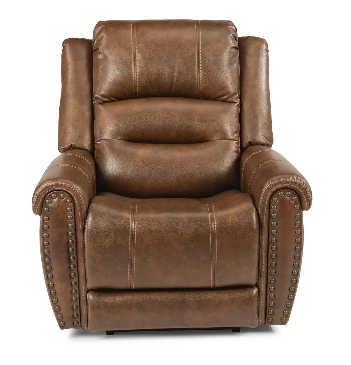 Flexsteel Oscar Power Recliner with Power Headrest and Lumbar - Image 4