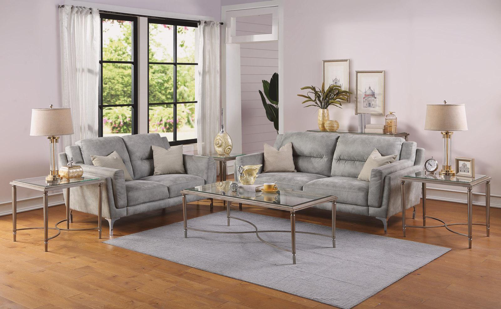 Flexsteel Piper End Table in Gray - Image 4