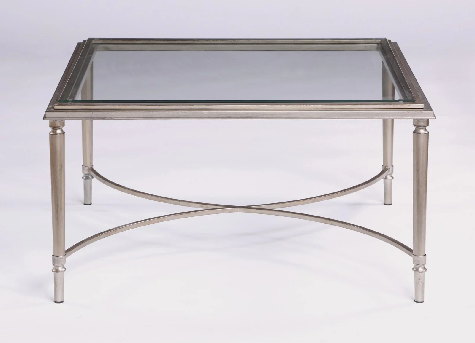 Flexsteel Piper Square Coffee Table in Gray - Image 3