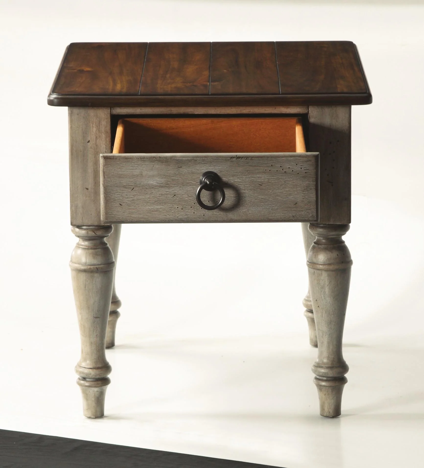 Flexsteel Plymouth End Table in Two-Tone - Image 2