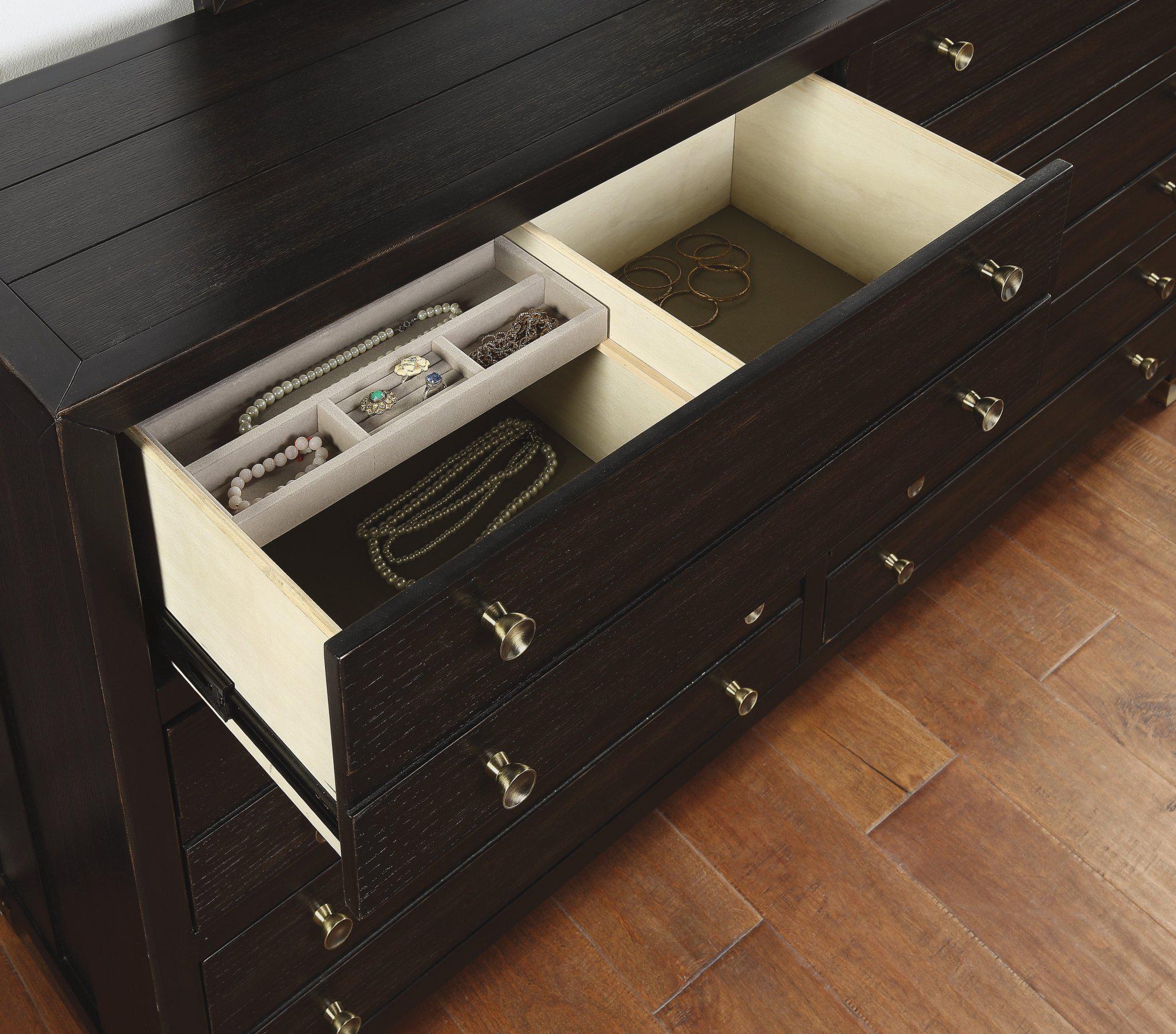 Flexsteel Wynwood Cologne Dresser in Dark Brown - Image 2