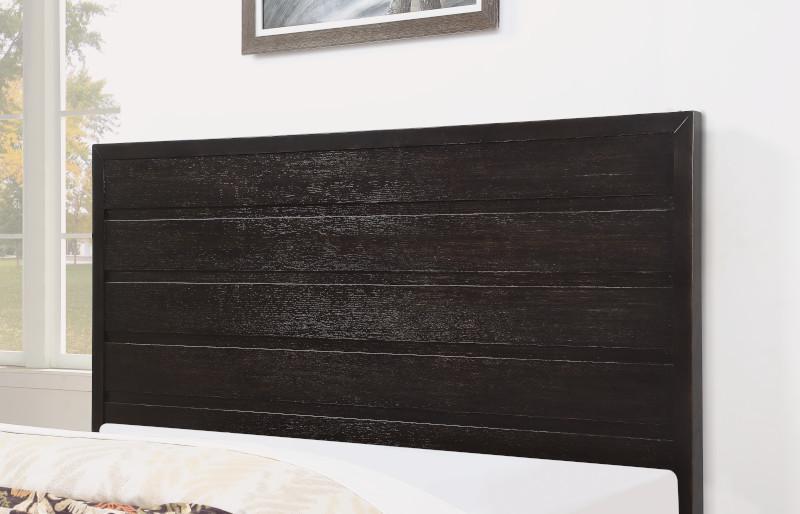 Flexsteel Wynwood Cologne Queen Panel Bed in Dark Brown - Image 2