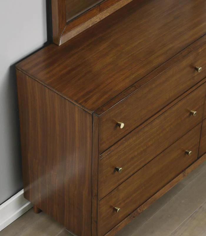 Flexsteel Wynwood Ludwig Dresser in Medium Brown - Image 3