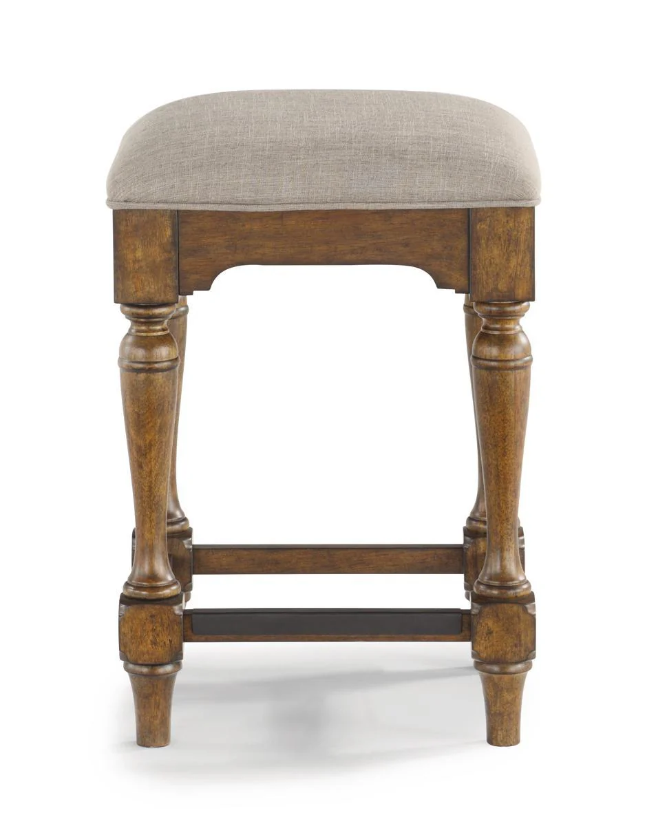 Flexsteel Wynwood Plymouth Bar Stool in Brown (Set of 2) - Image 2