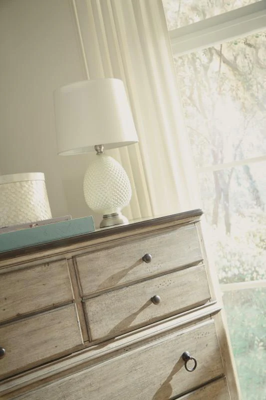 Flexsteel Wynwood Plymouth Drawer Chest in Whitewash Wood - Image 5