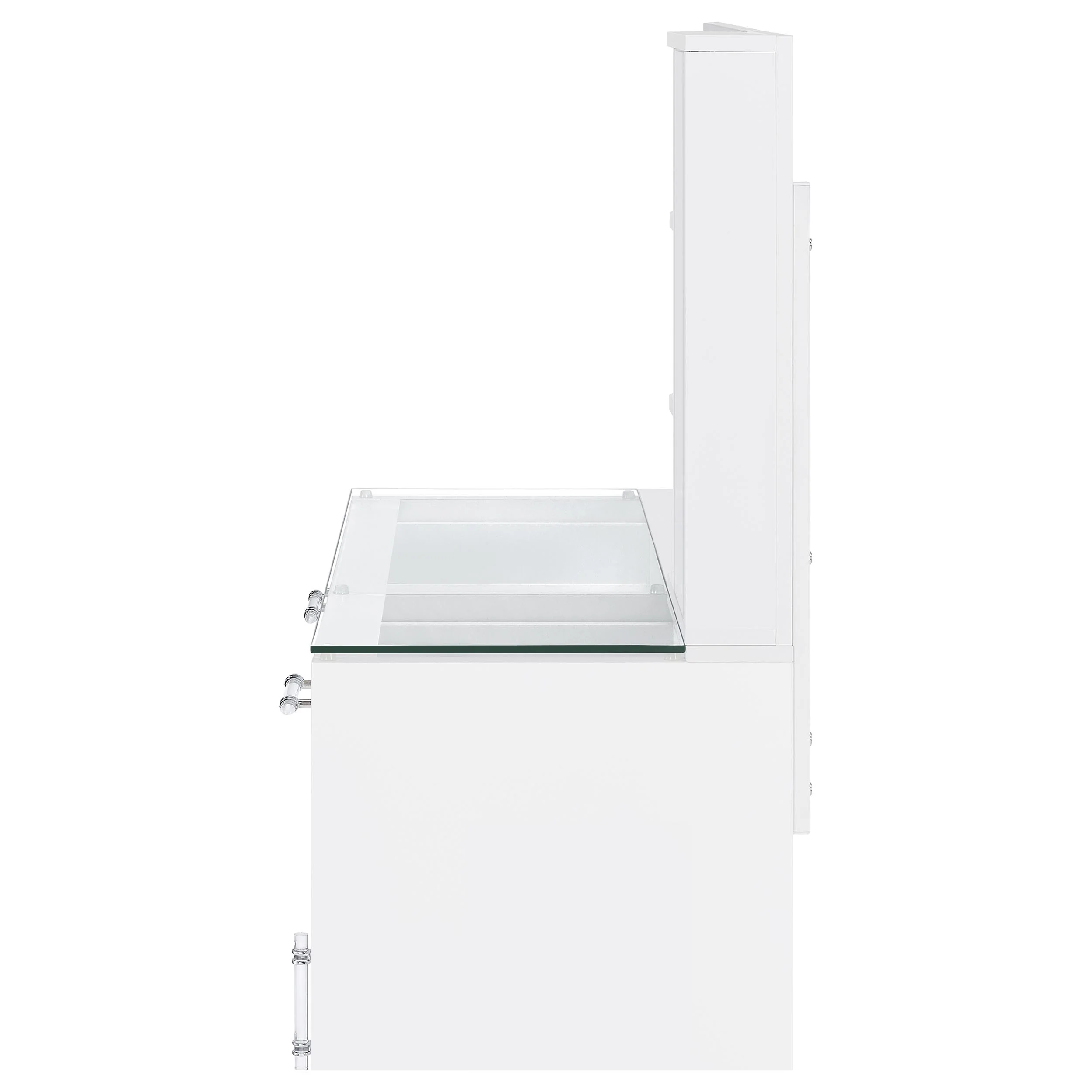 Flora Makeup Vanity Table with LED Mirror and Stool - Image 10
