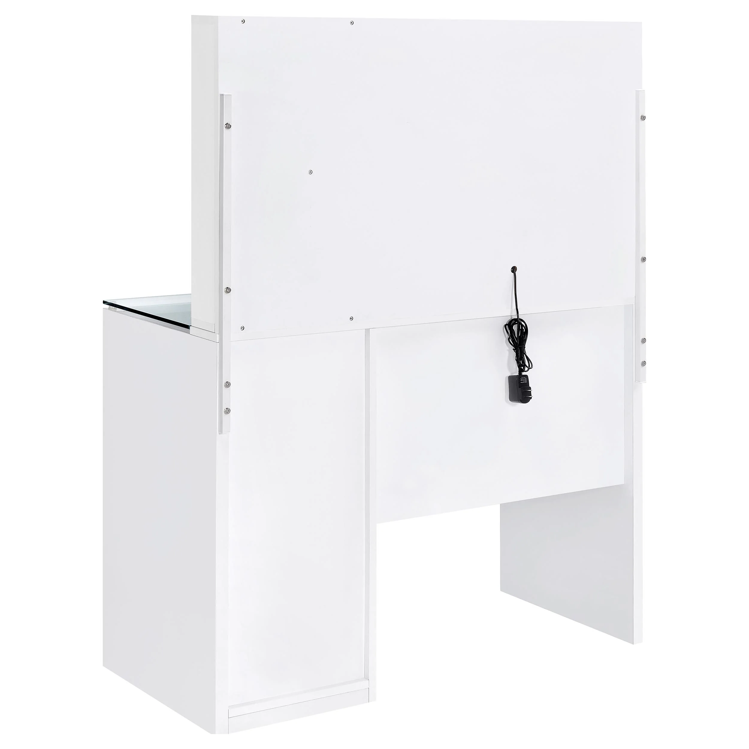 Flora Makeup Vanity Table with LED Mirror and Stool - Image 11