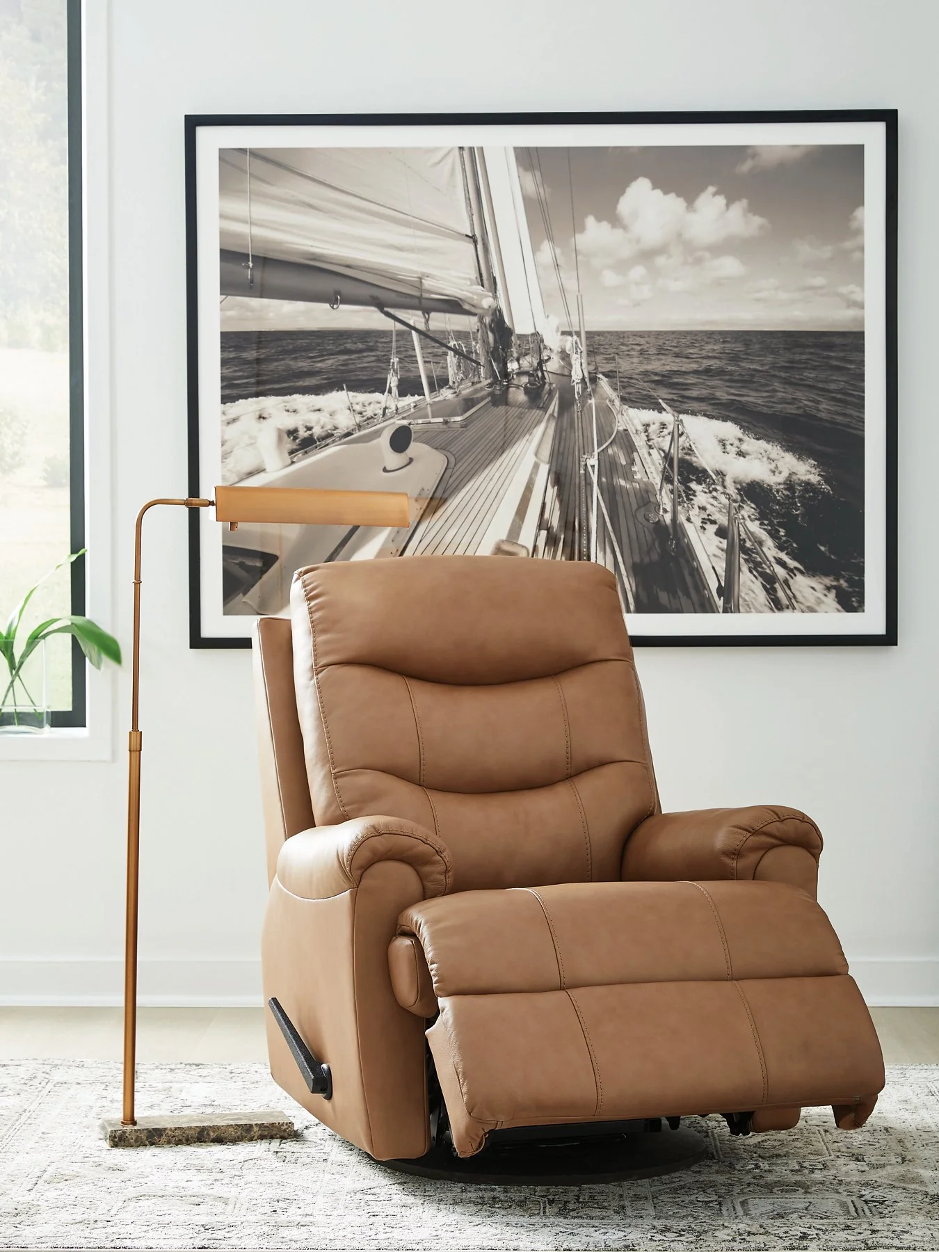 Flynwood Swivel Glider Recliner - Image 9