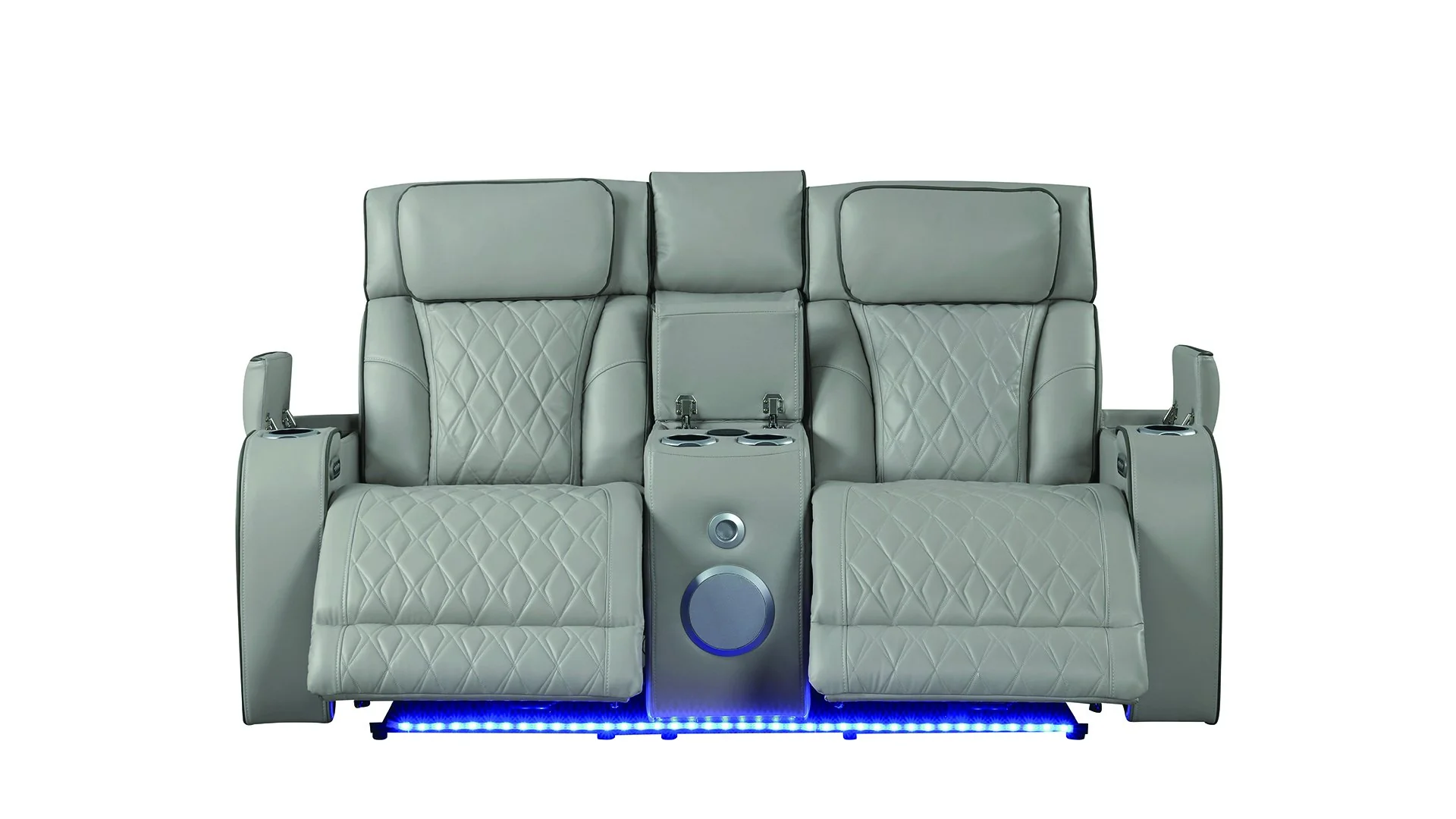 Fortuner Loveseat Gray - Image 3