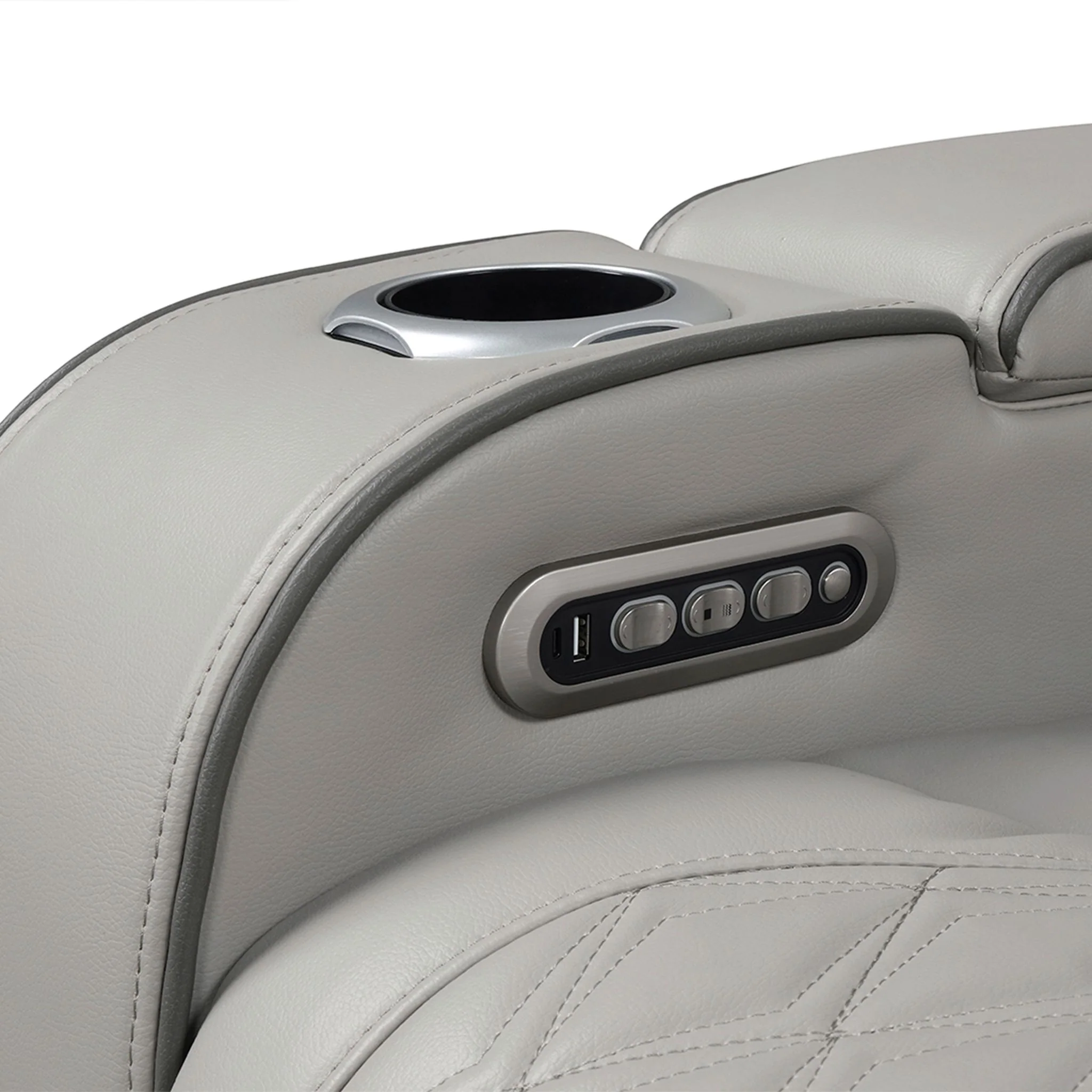 Fortuner Sectional Gray - Image 5