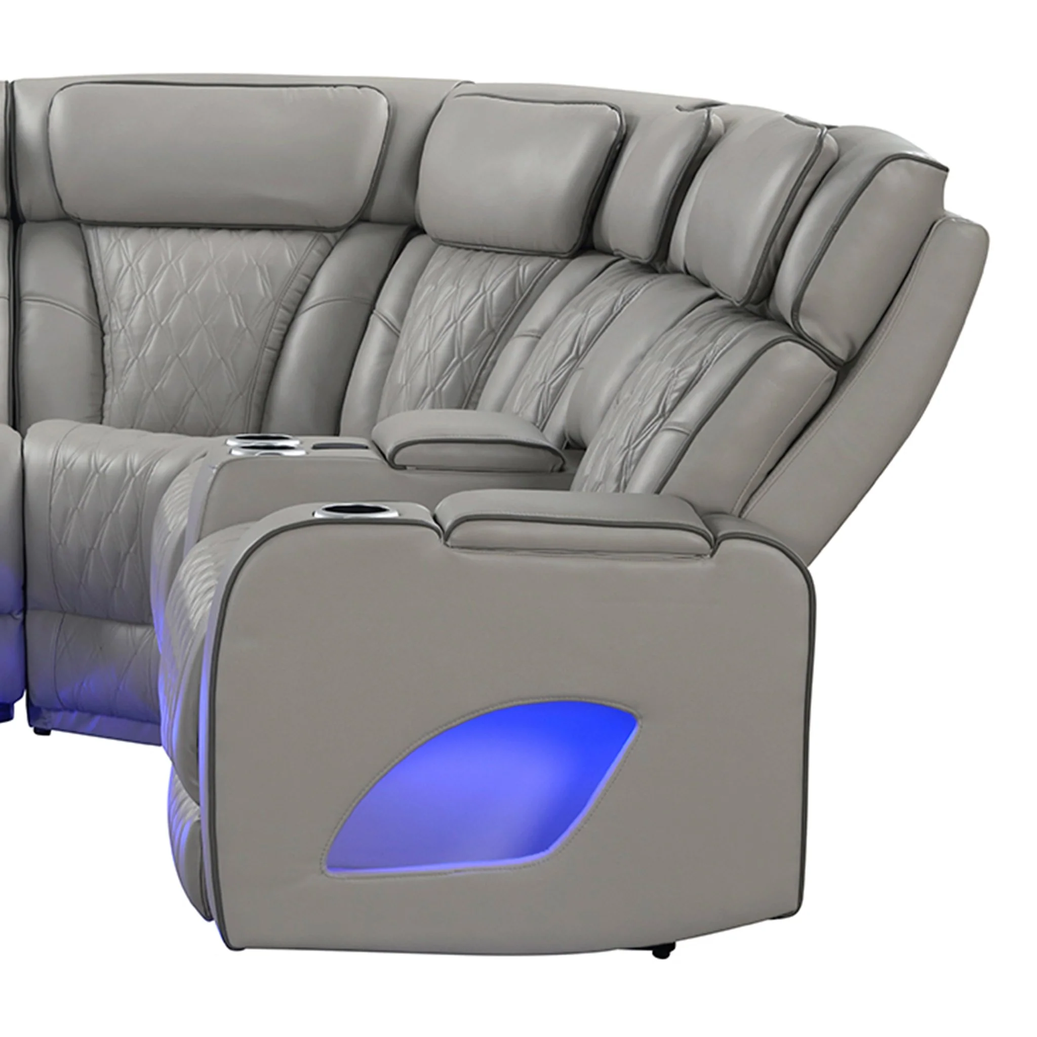 Fortuner Sectional Gray - Image 6