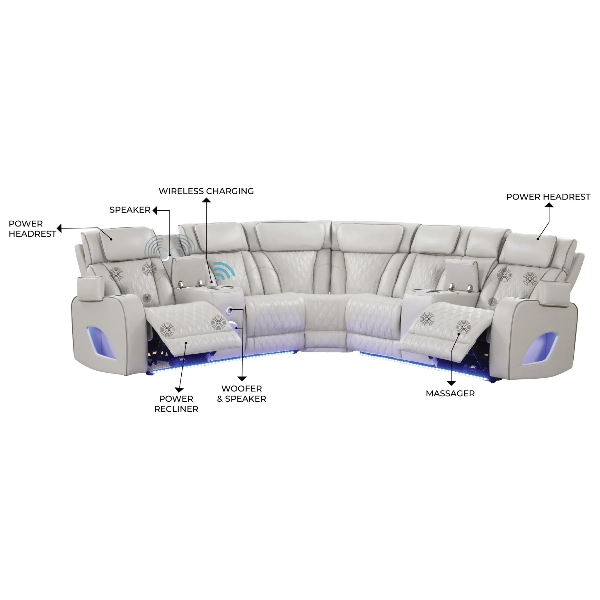 Fortuner Sectional Ice - Image 7