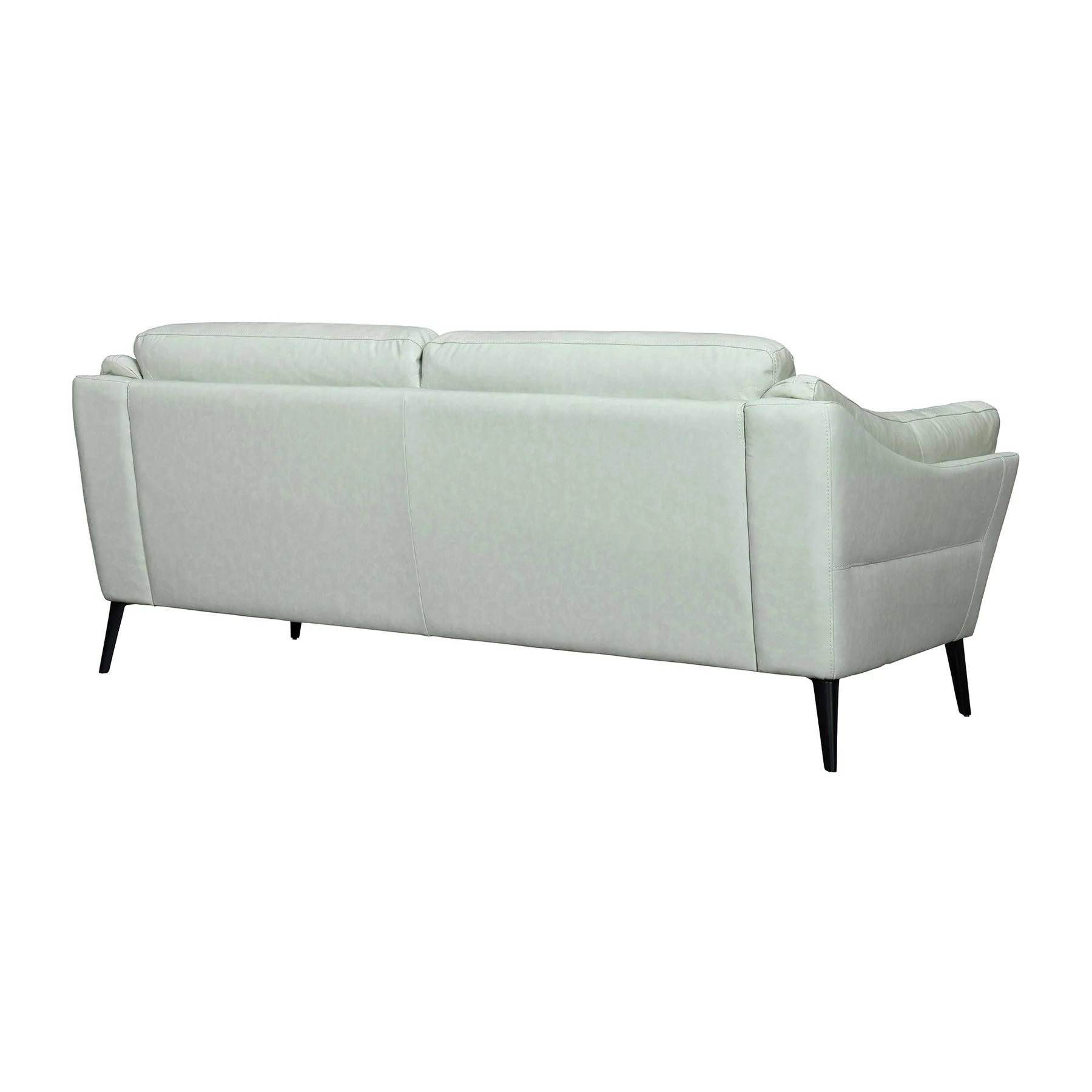 Franz Mint Leather Sofa - Image 3