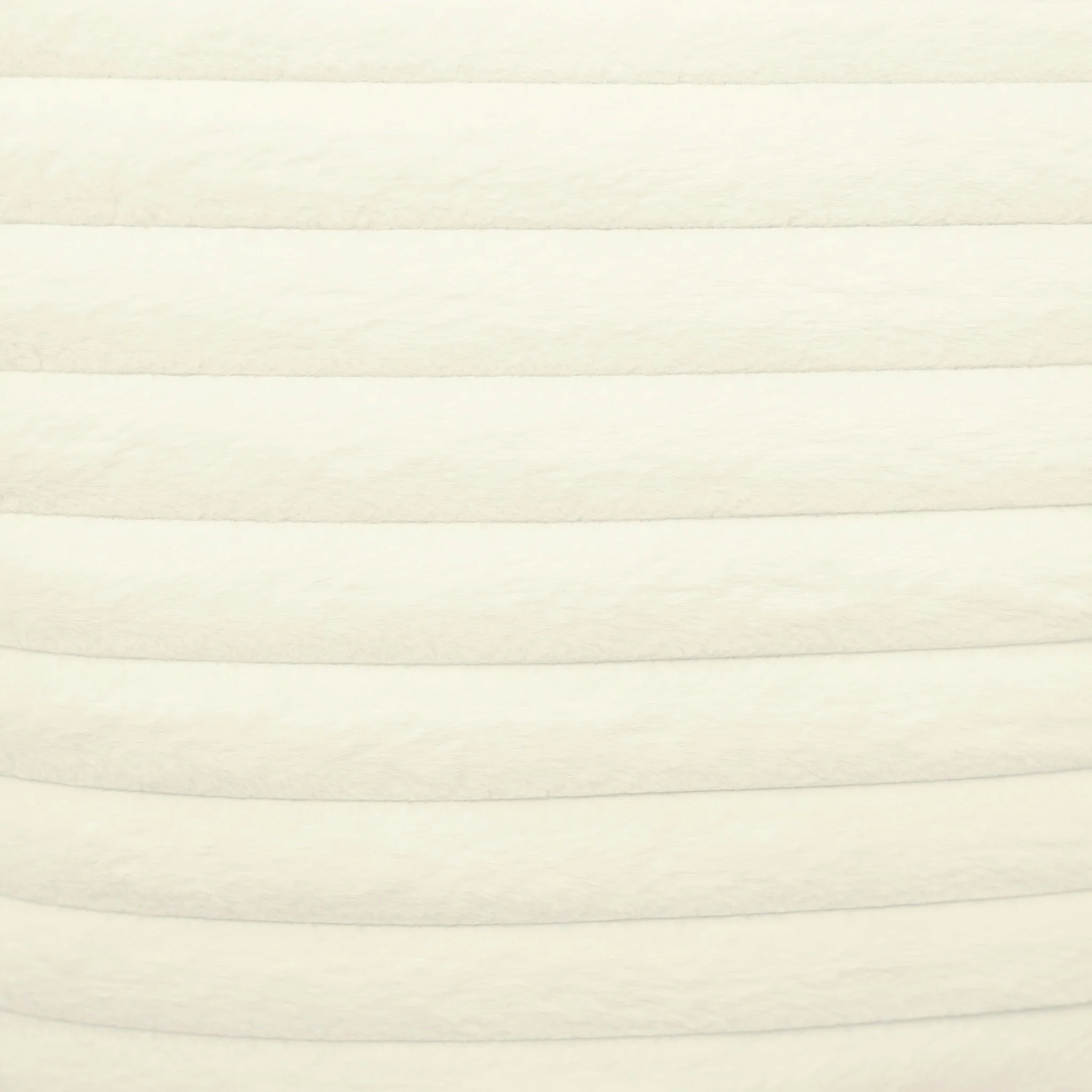 Furry Cream Vegan Fur Square Accent Pillow - COVER - Image 4
