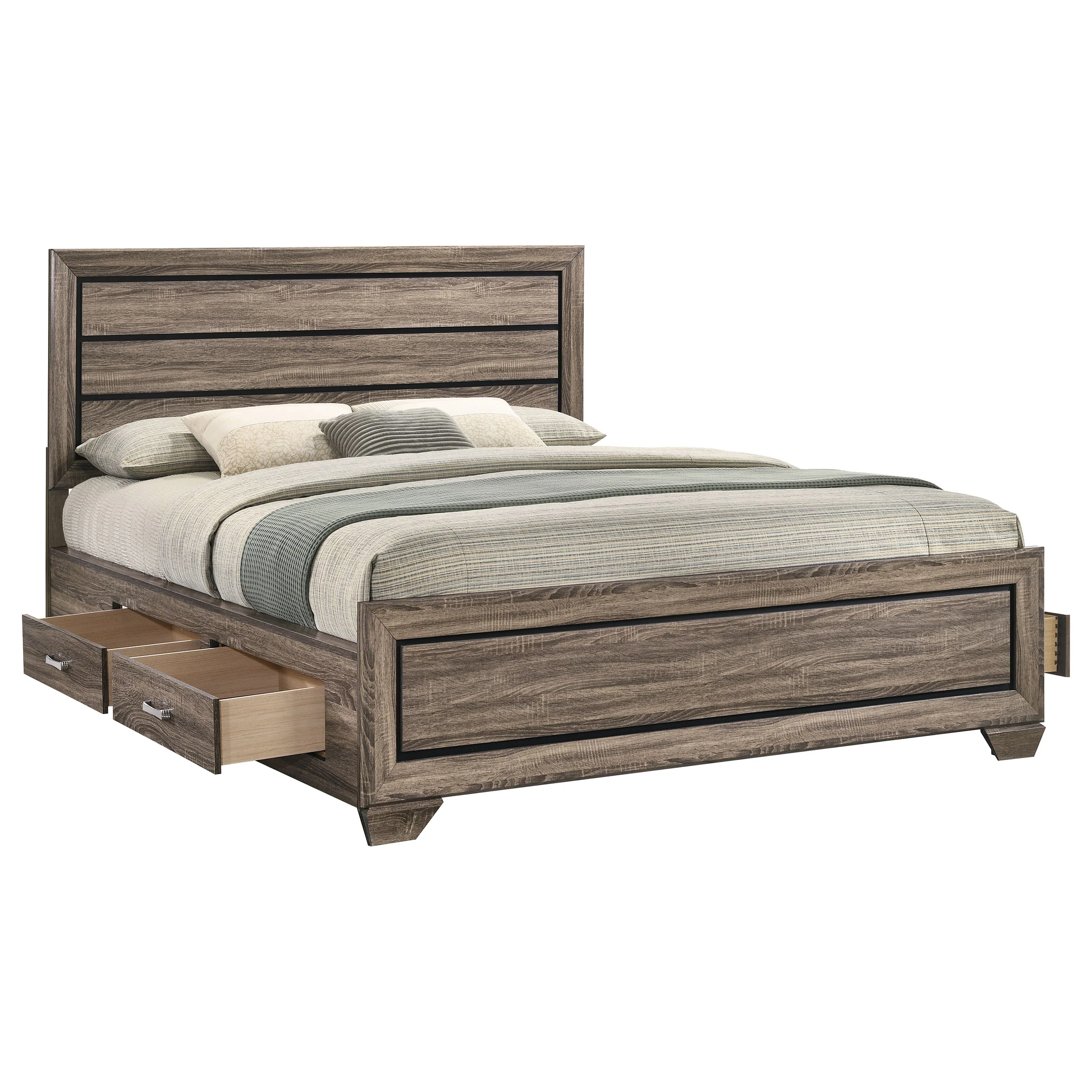 Kauffman Panel Platform Storage Bed - Image 36
