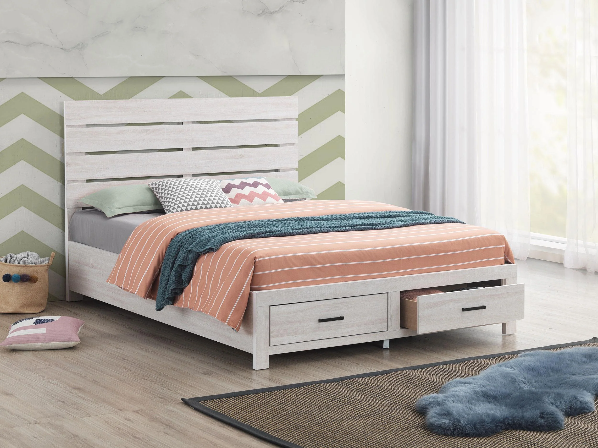 Brantford Panel Platform Storage Bed - Image 21