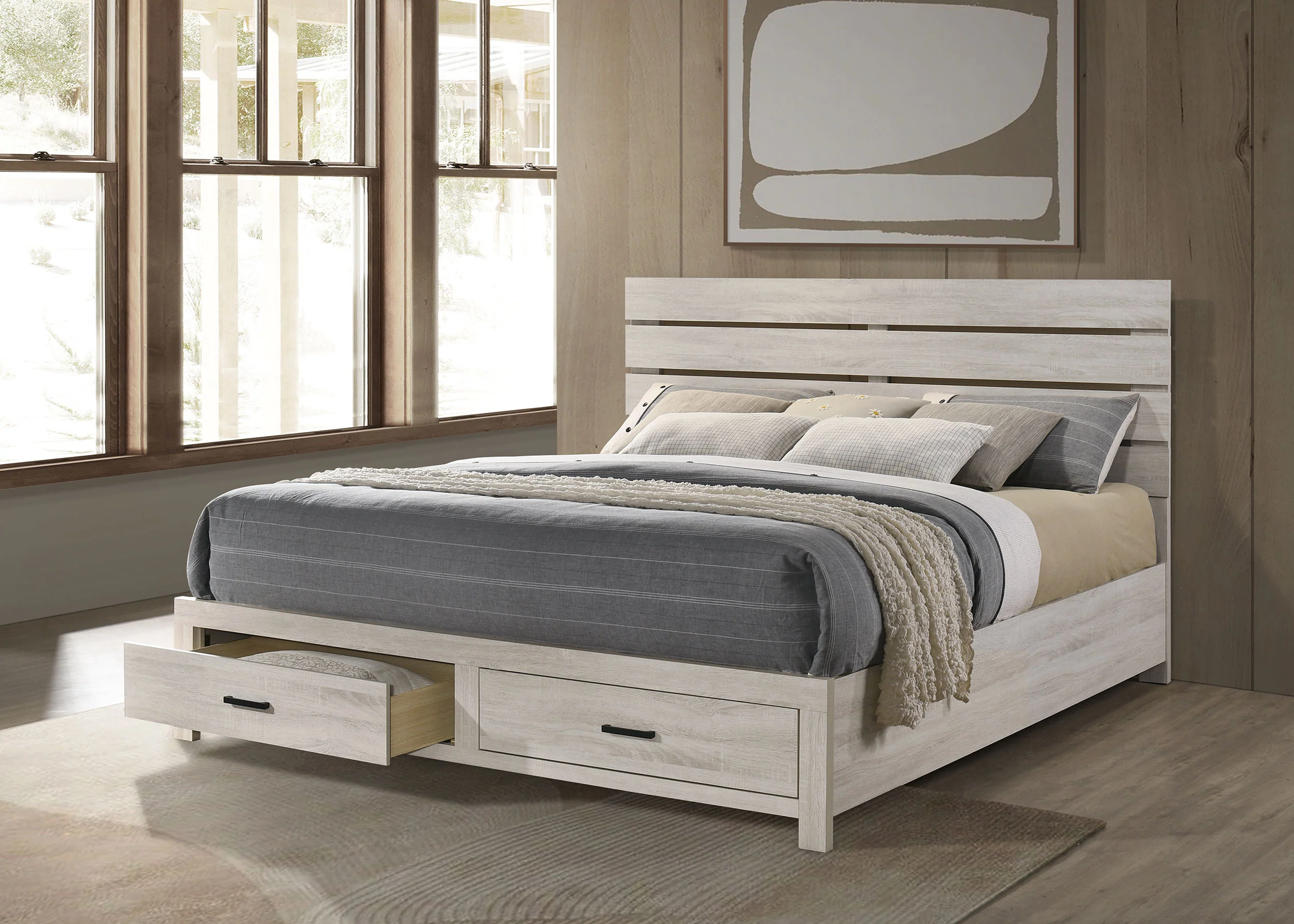 Brantford Panel Platform Storage Bed - Image 29