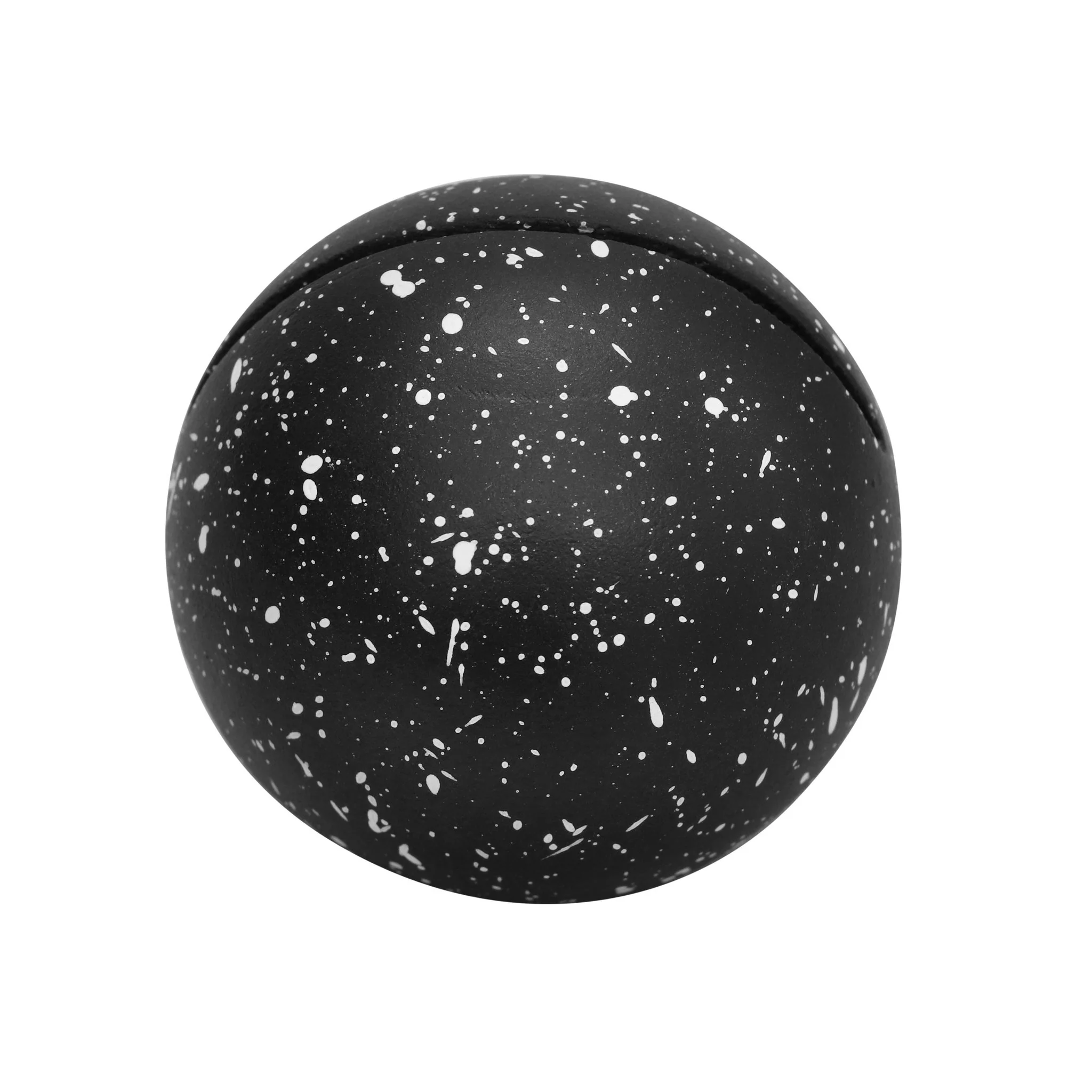 Gabby Speckled Black Round Card Holder - Set of 4 - Image 2