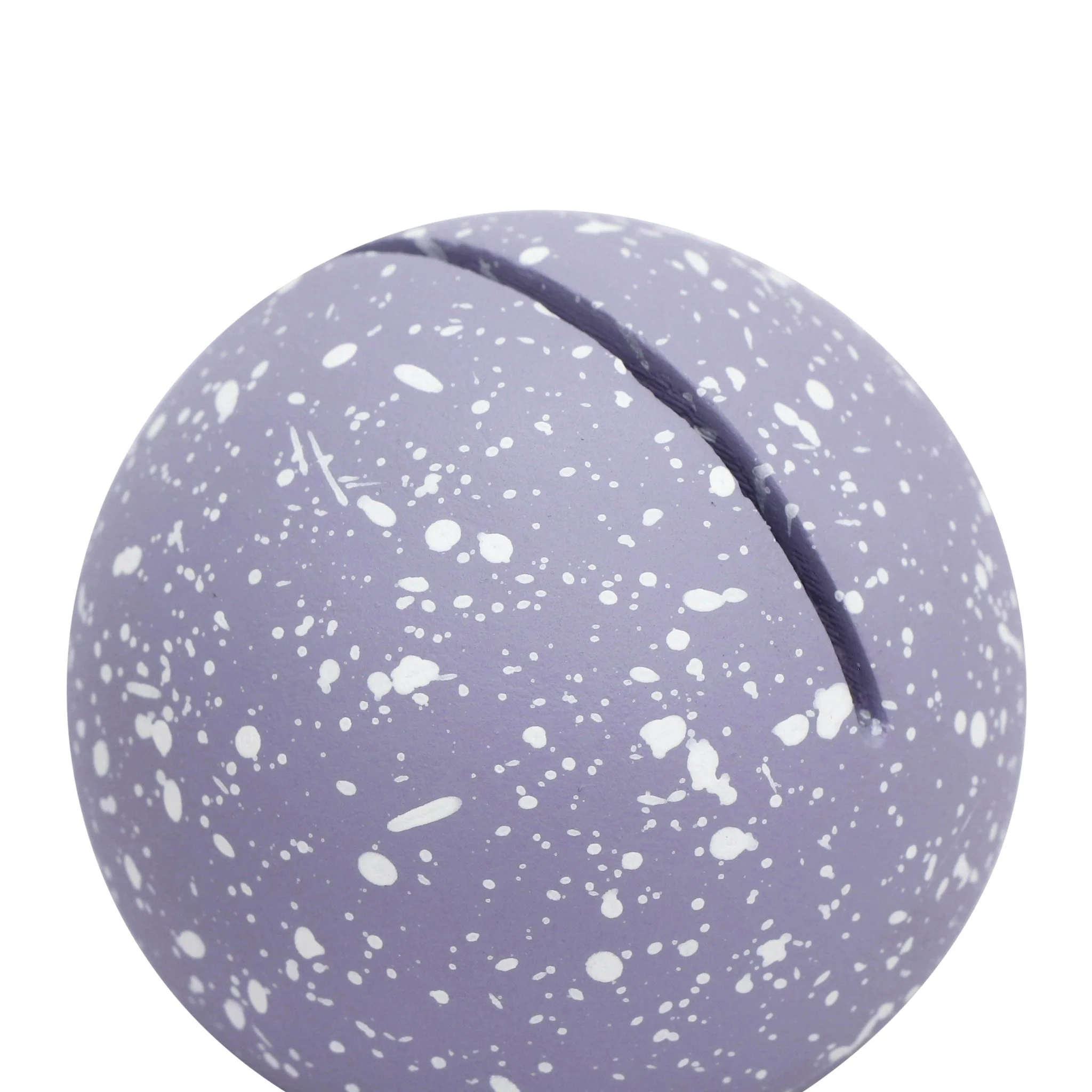 Gabby Speckled Purple Round Card Holder - Set of 4 - Image 3